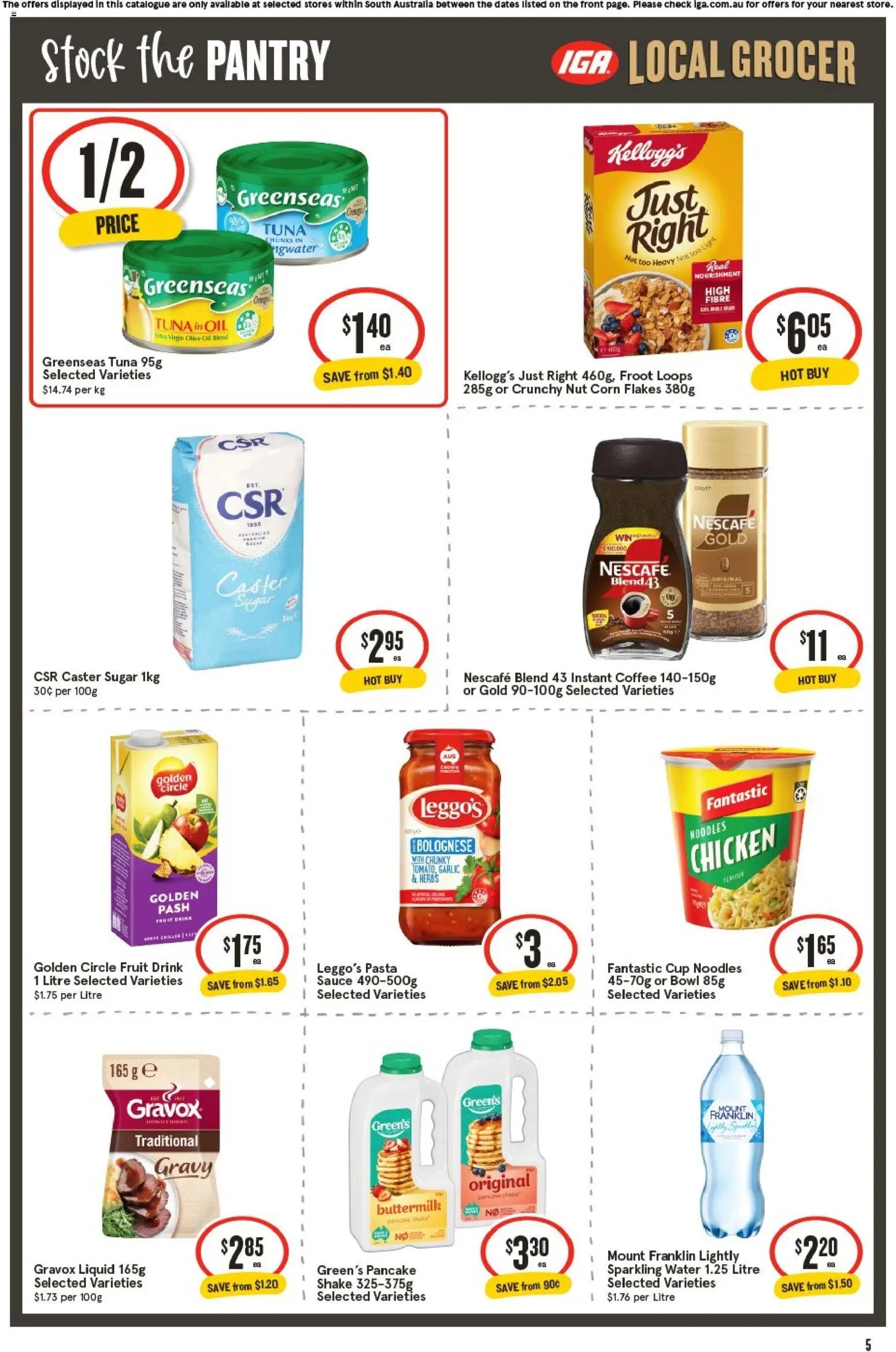 IGA catalogue from 26/08/2026 IGA Local Grocer Adelaide