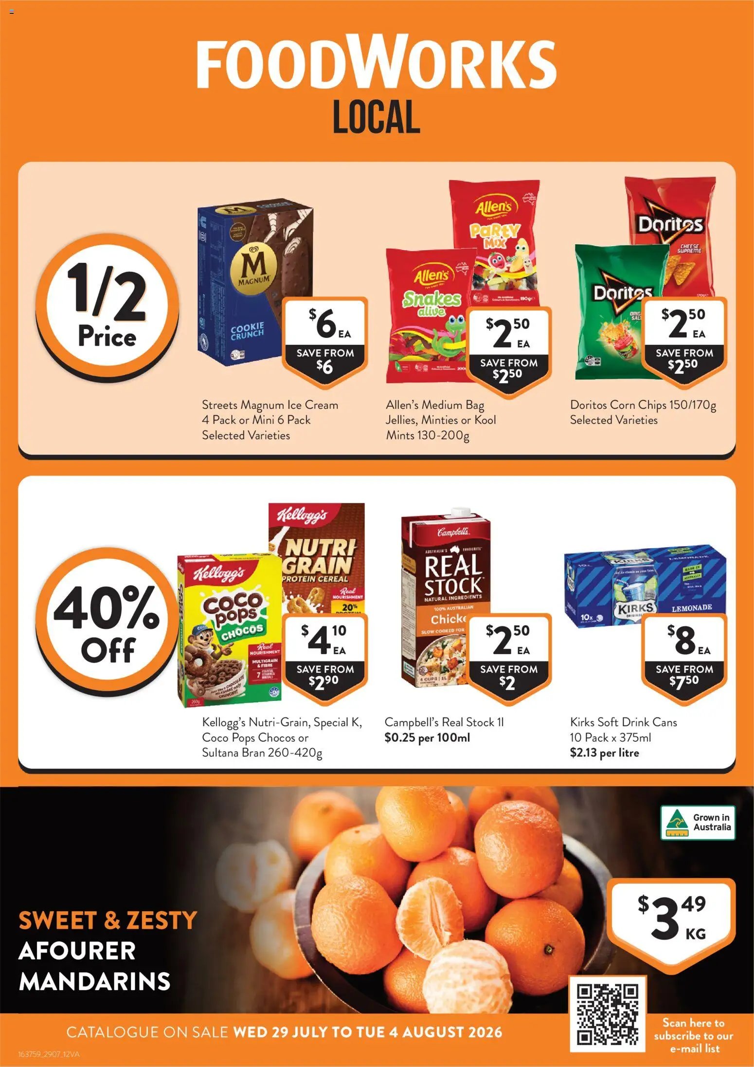 Foodworks catalogue from 29/07/2026 Foodworks catalogue VIC