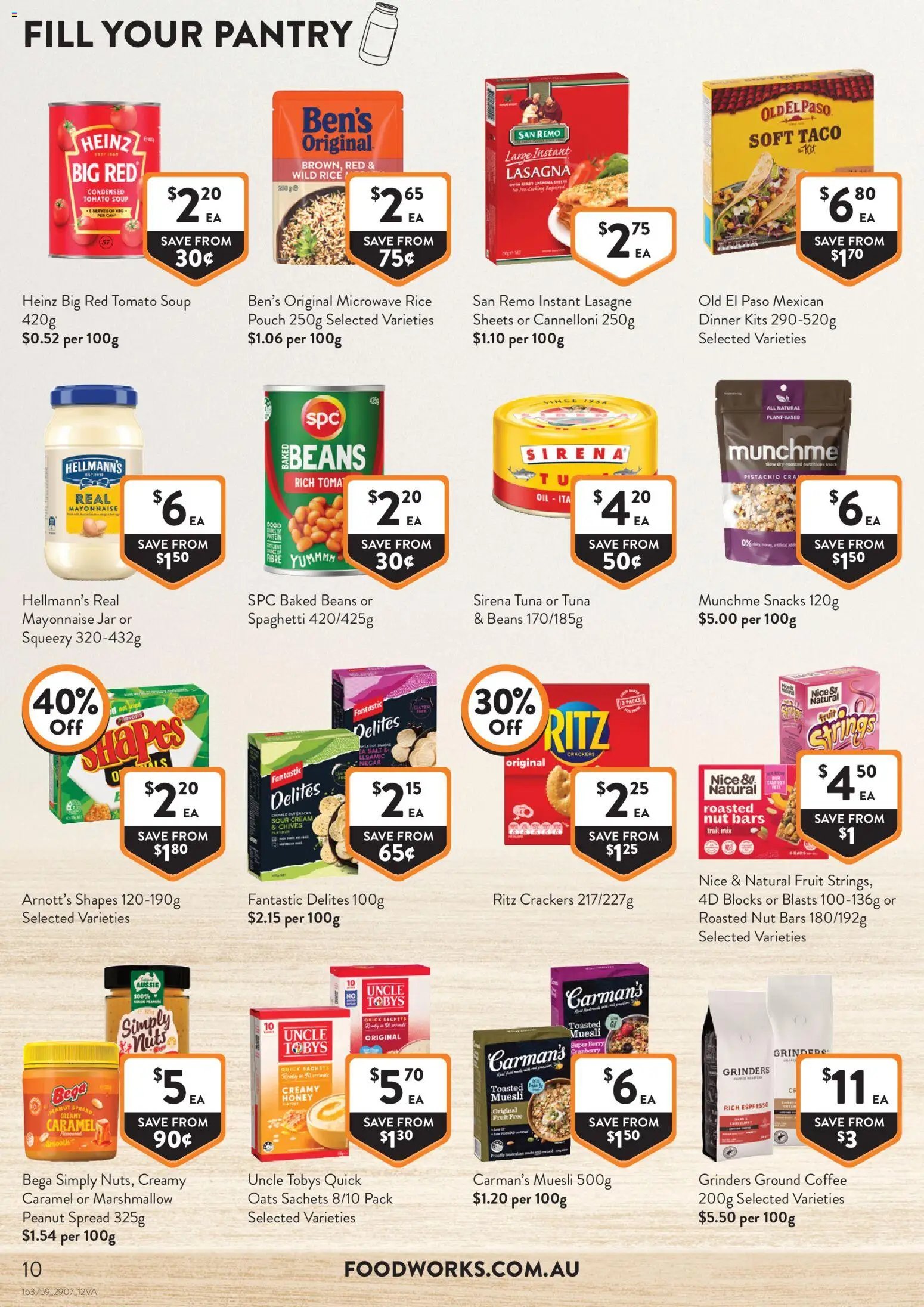 Foodworks catalogue from 29/07/2026 Foodworks catalogue VIC