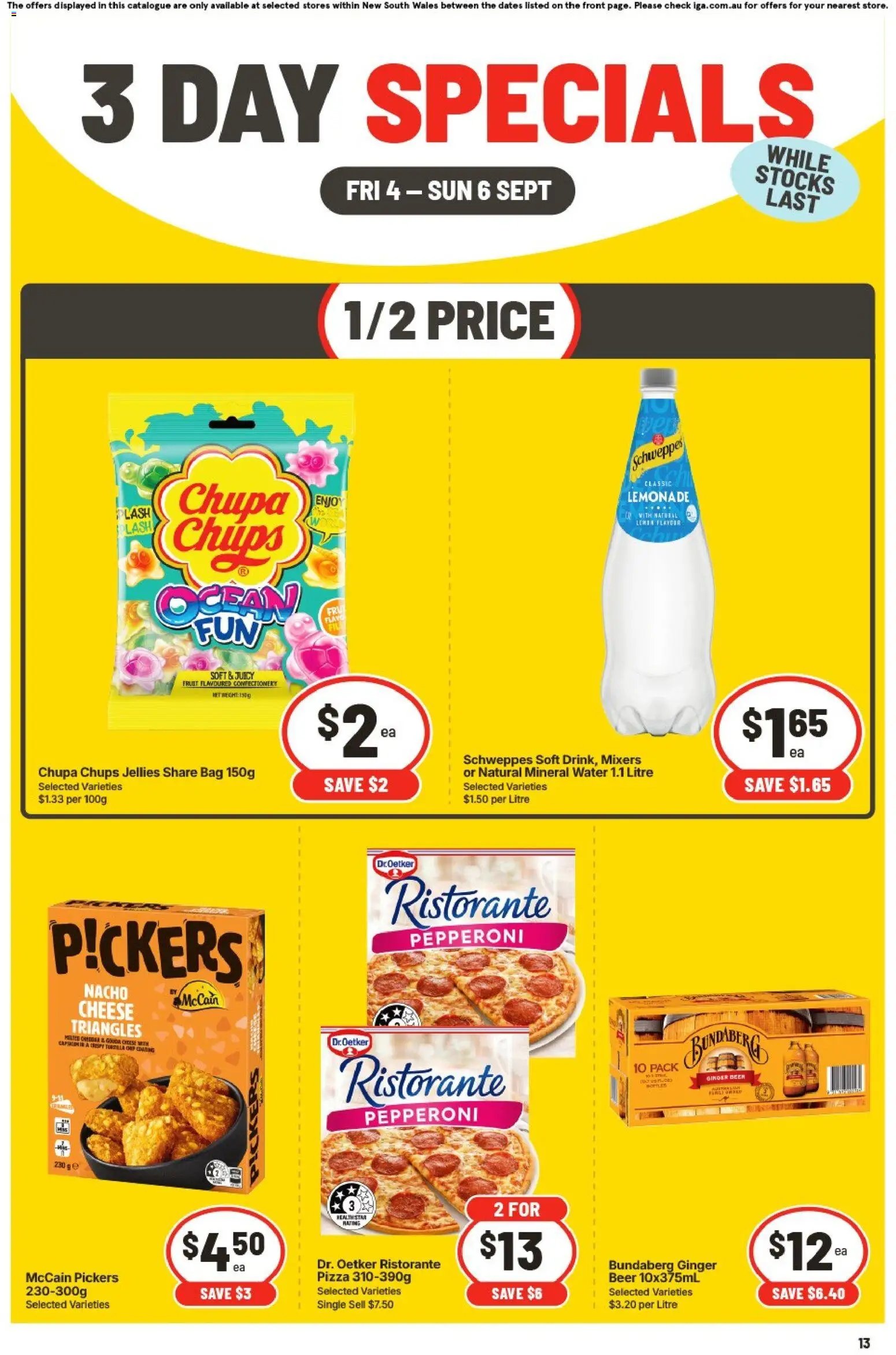 IGA catalogue from 04/09/2026 IGA 3 Day Specials Forest Lodge