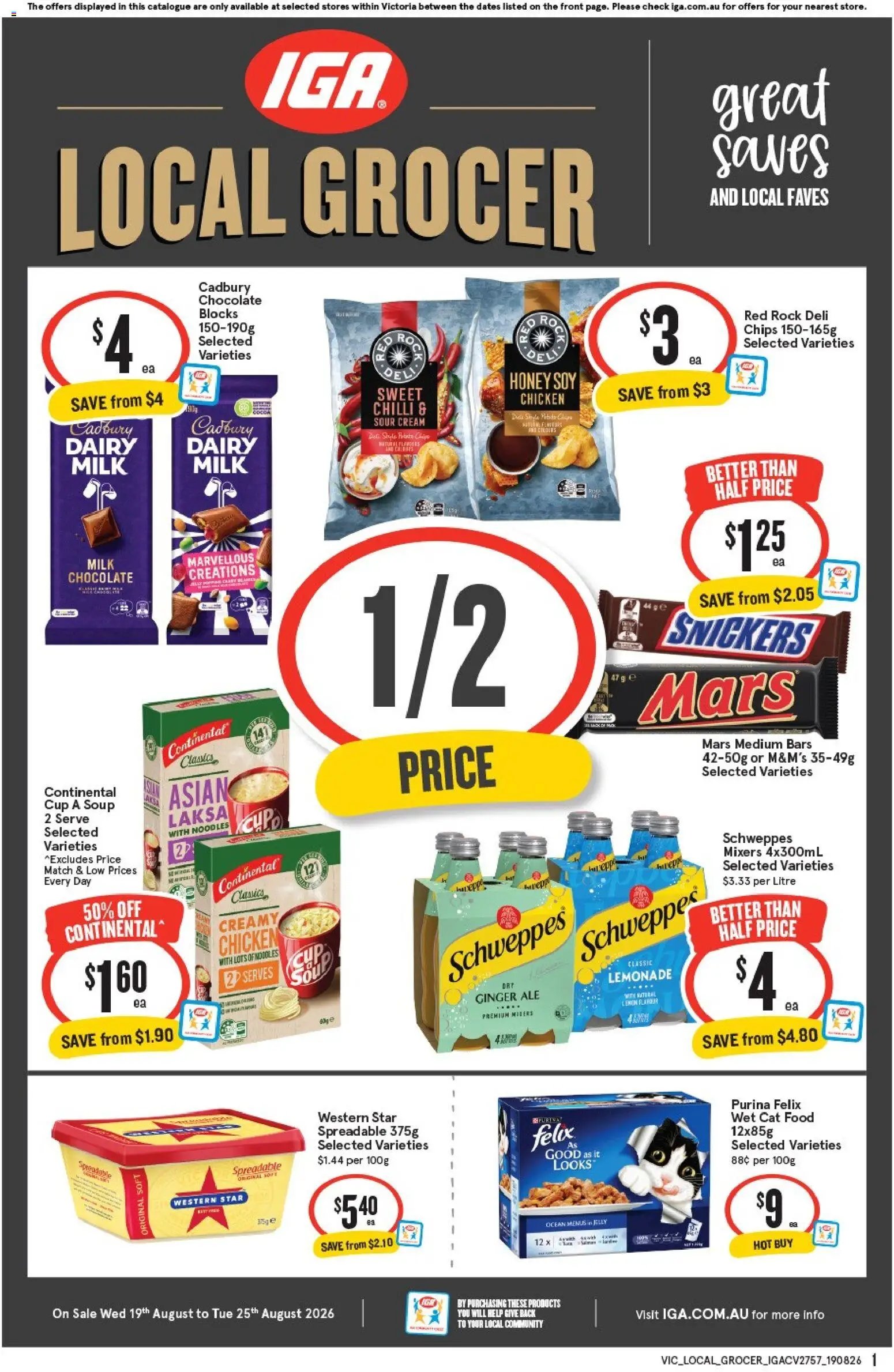 IGA catalogue from 19/08/2026 IGA Local Grocer VIC