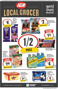 IGA catalogue from 19/08/2026 IGA Local Grocer VIC