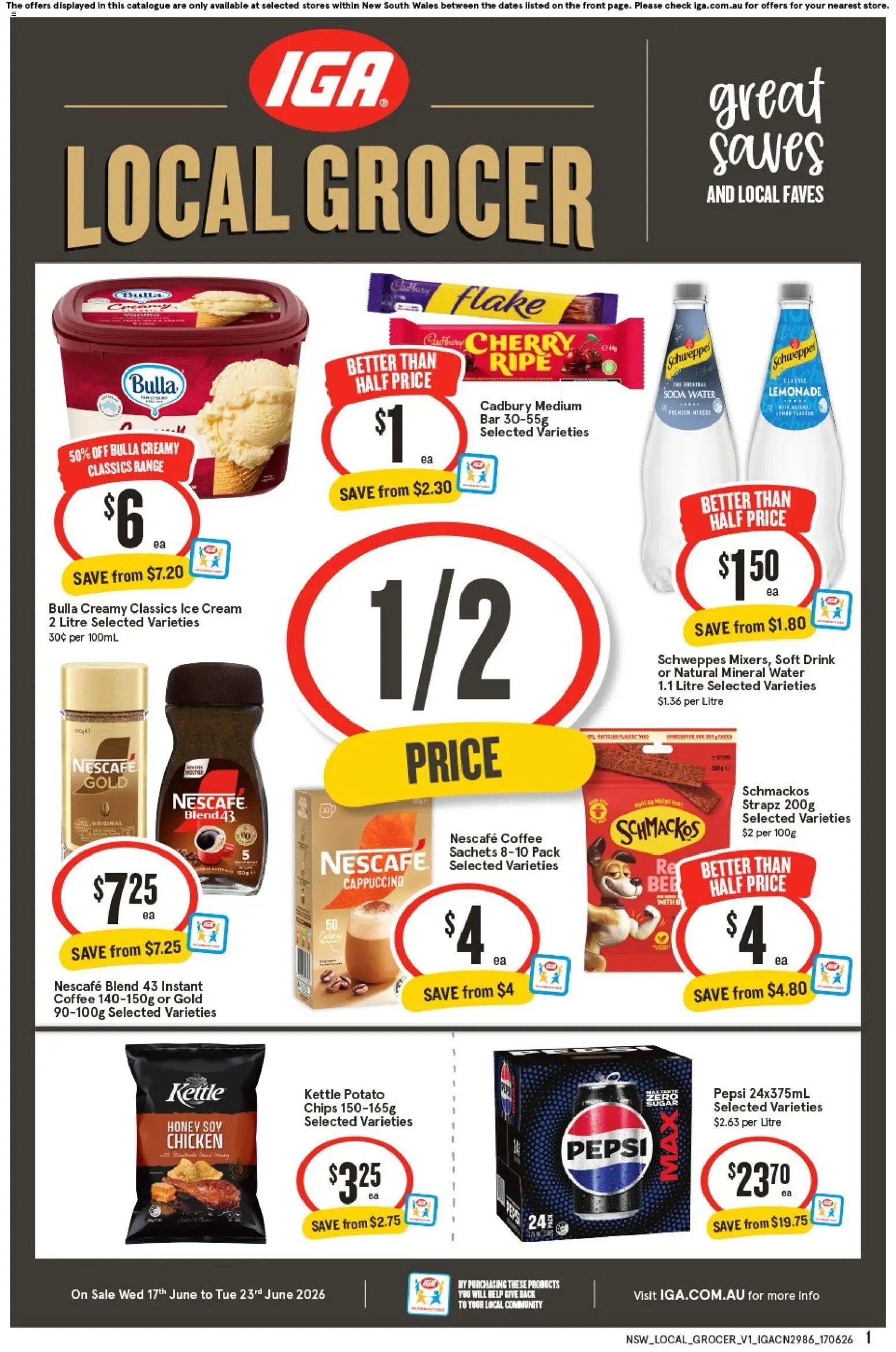 IGA catalogue from 17/06/2026 IGA Local Grocer NSW Local V1