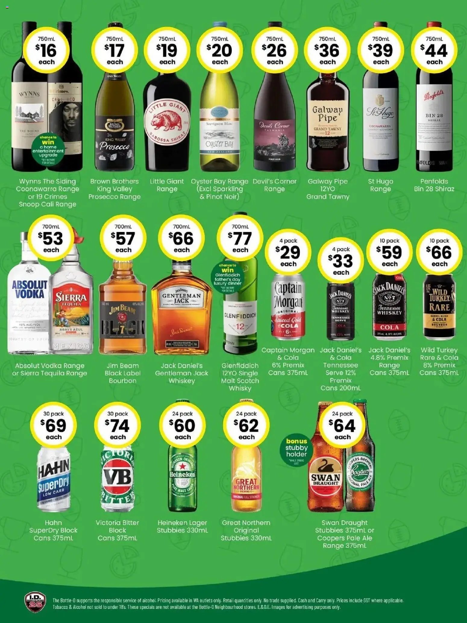 The Bottle-O catalogue from 31/08/2026 The Bottle-O catalogue Binningup