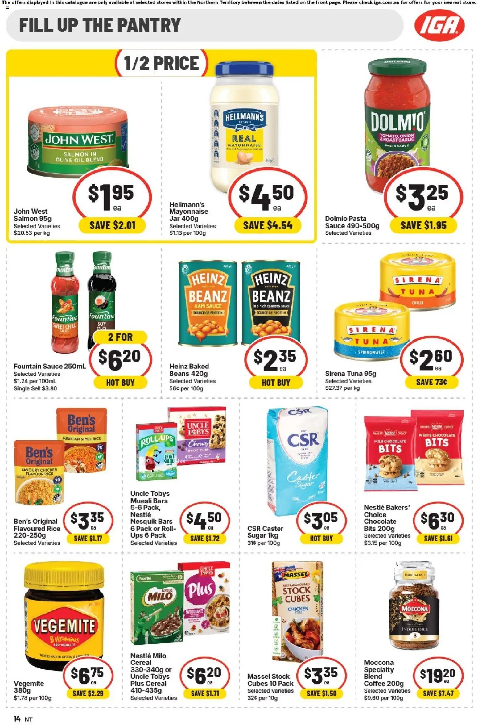 IGA catalogue from 30/09/2026 IGA catalogue Zuccoli