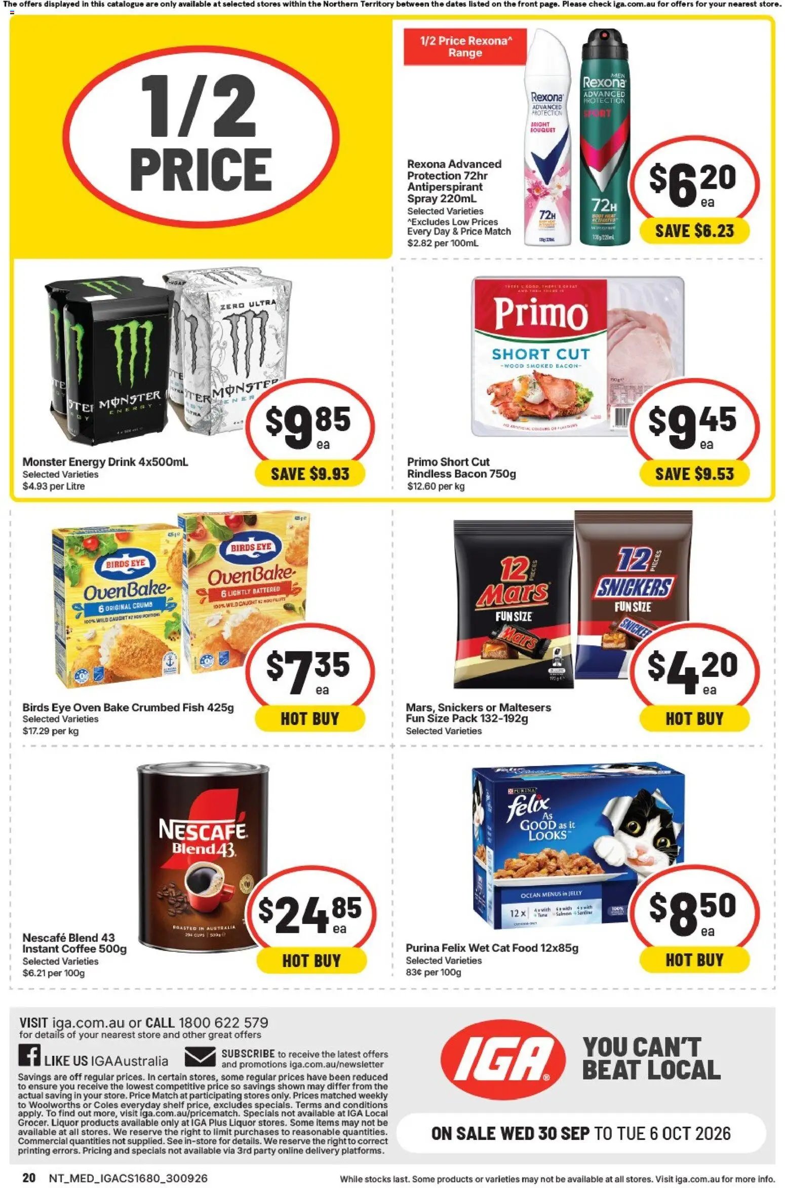 IGA catalogue from 30/09/2026 IGA catalogue Zuccoli