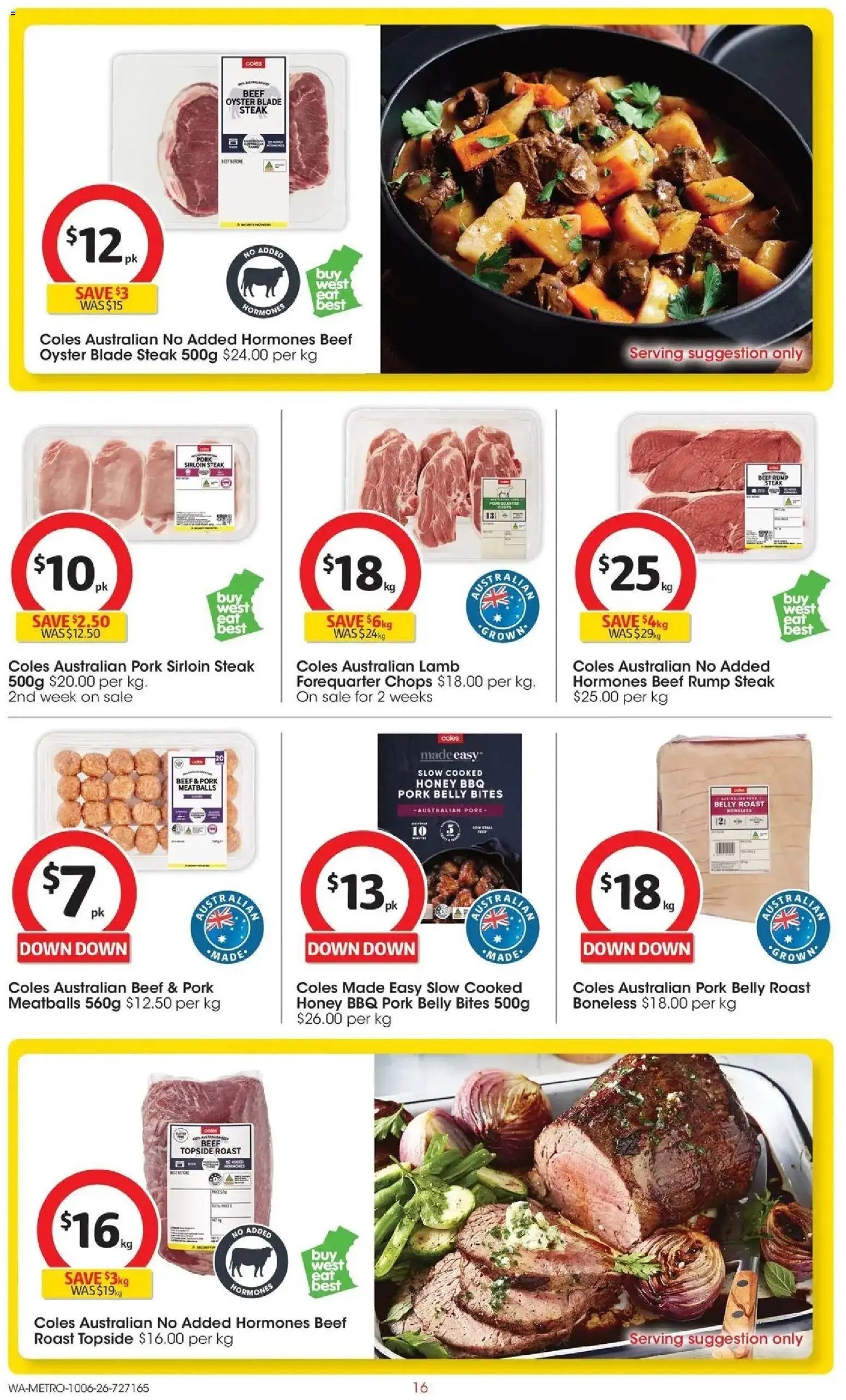 Coles catalogue from 10/06/2026 Coles catalogue WA