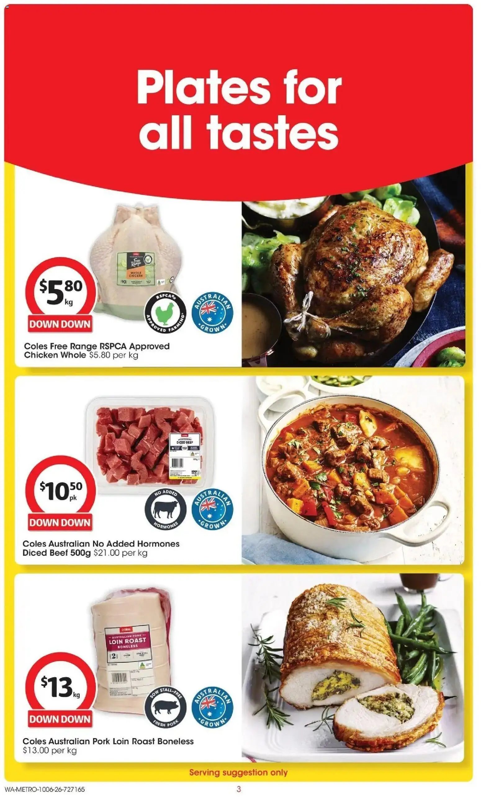 Coles catalogue from 10/06/2026 Coles catalogue WA