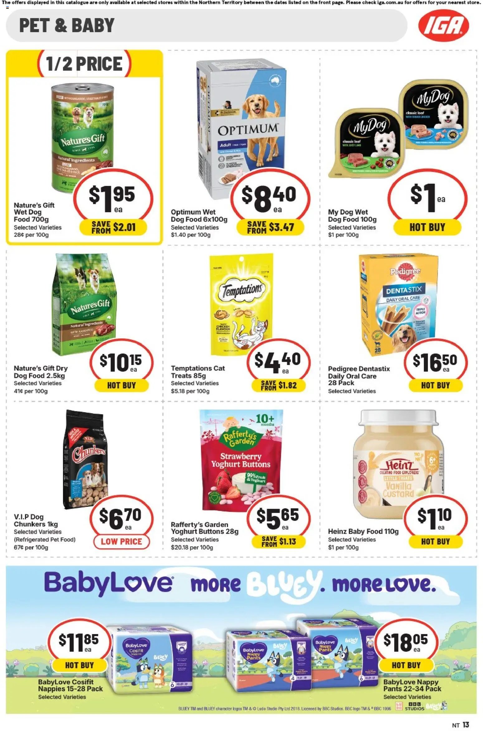 IGA catalogue from 01/07/2026 IGA catalogue NT