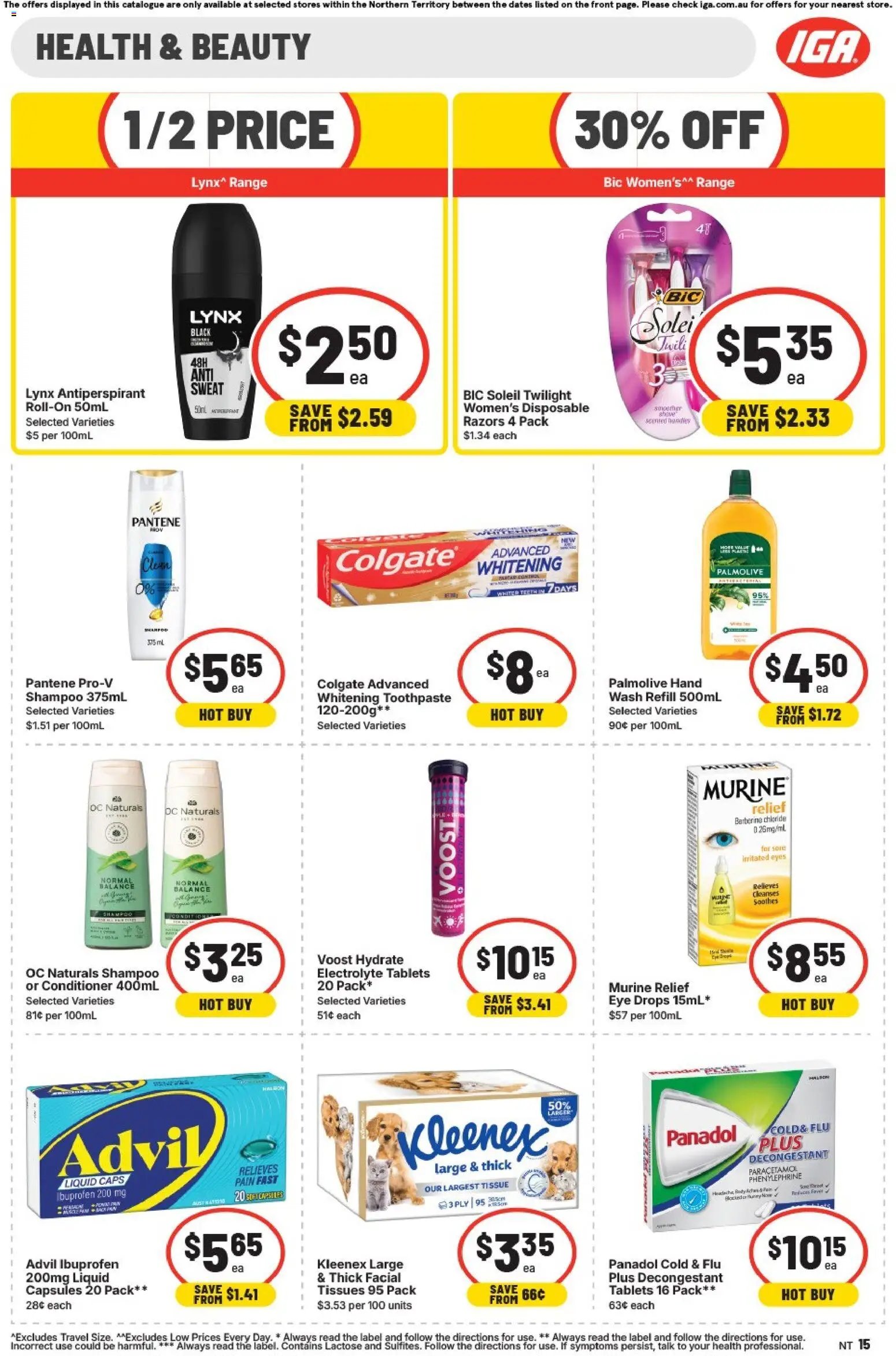 IGA catalogue from 01/07/2026 IGA catalogue NT