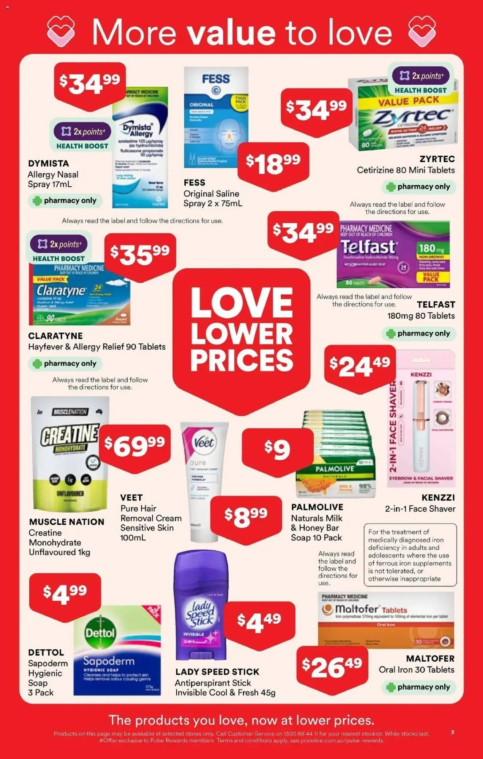 Priceline Pharmacy catalogue Albury valid from 29/10/2026 - Latest Specials & Offers