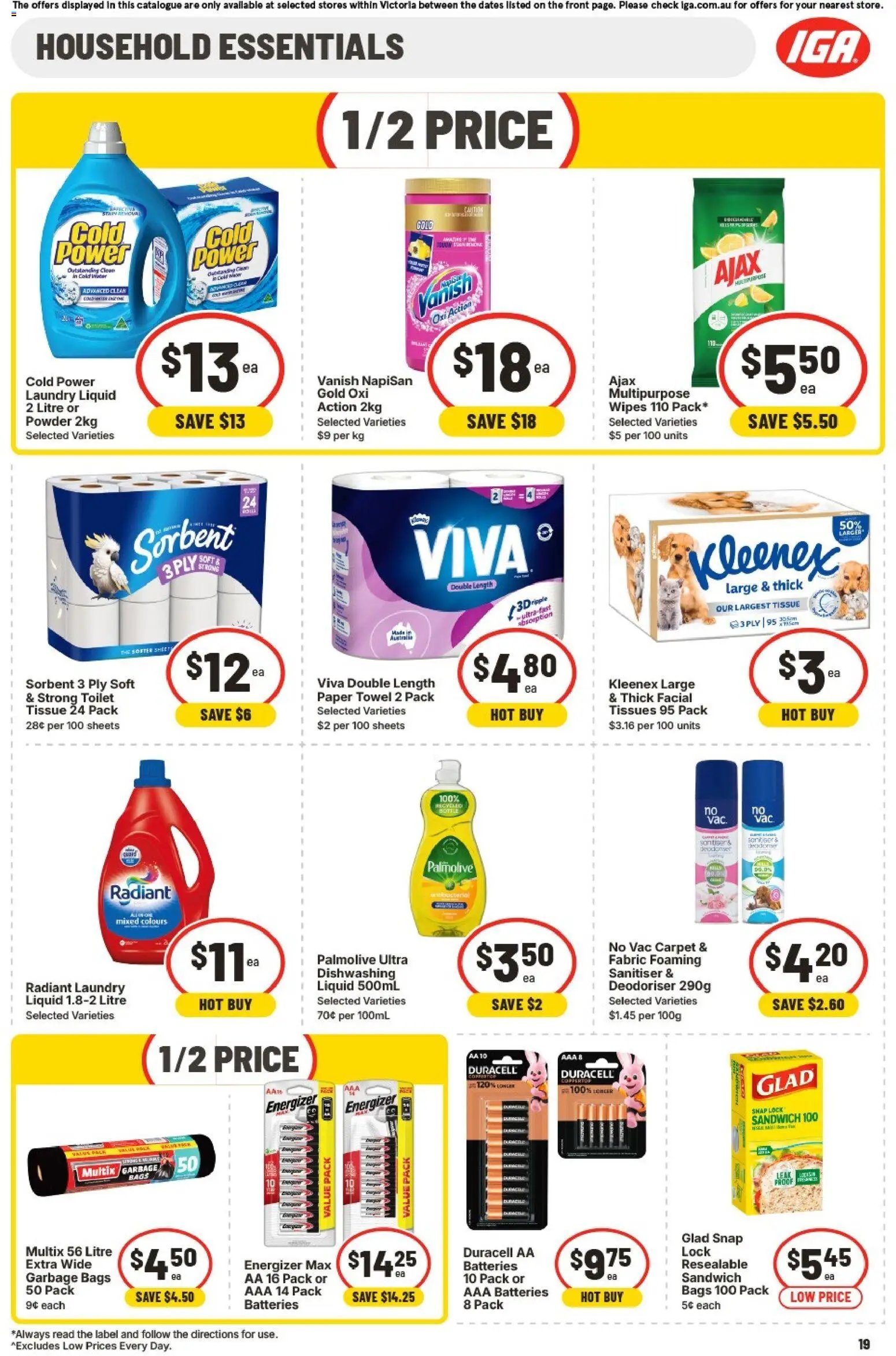 IGA catalogue from 02/09/2026 IGA catalogue Middle Park