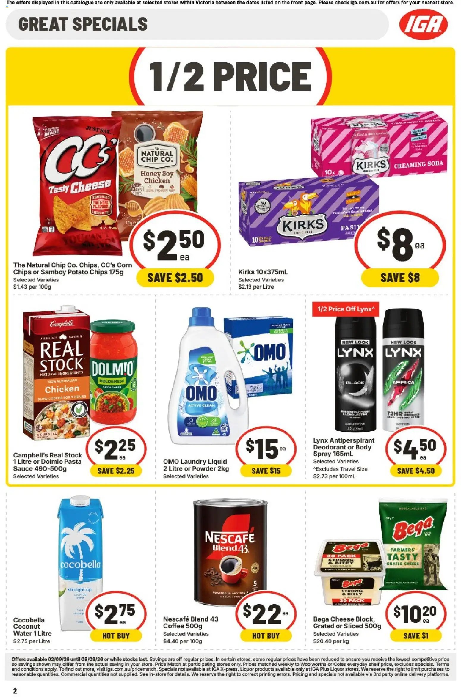 IGA catalogue from 02/09/2026 IGA catalogue Middle Park