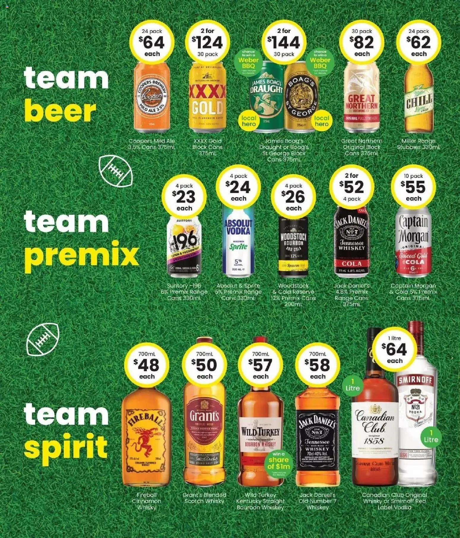 The Bottle-O catalogue from 14/09/2026 Good value booze for good value fans 14/09