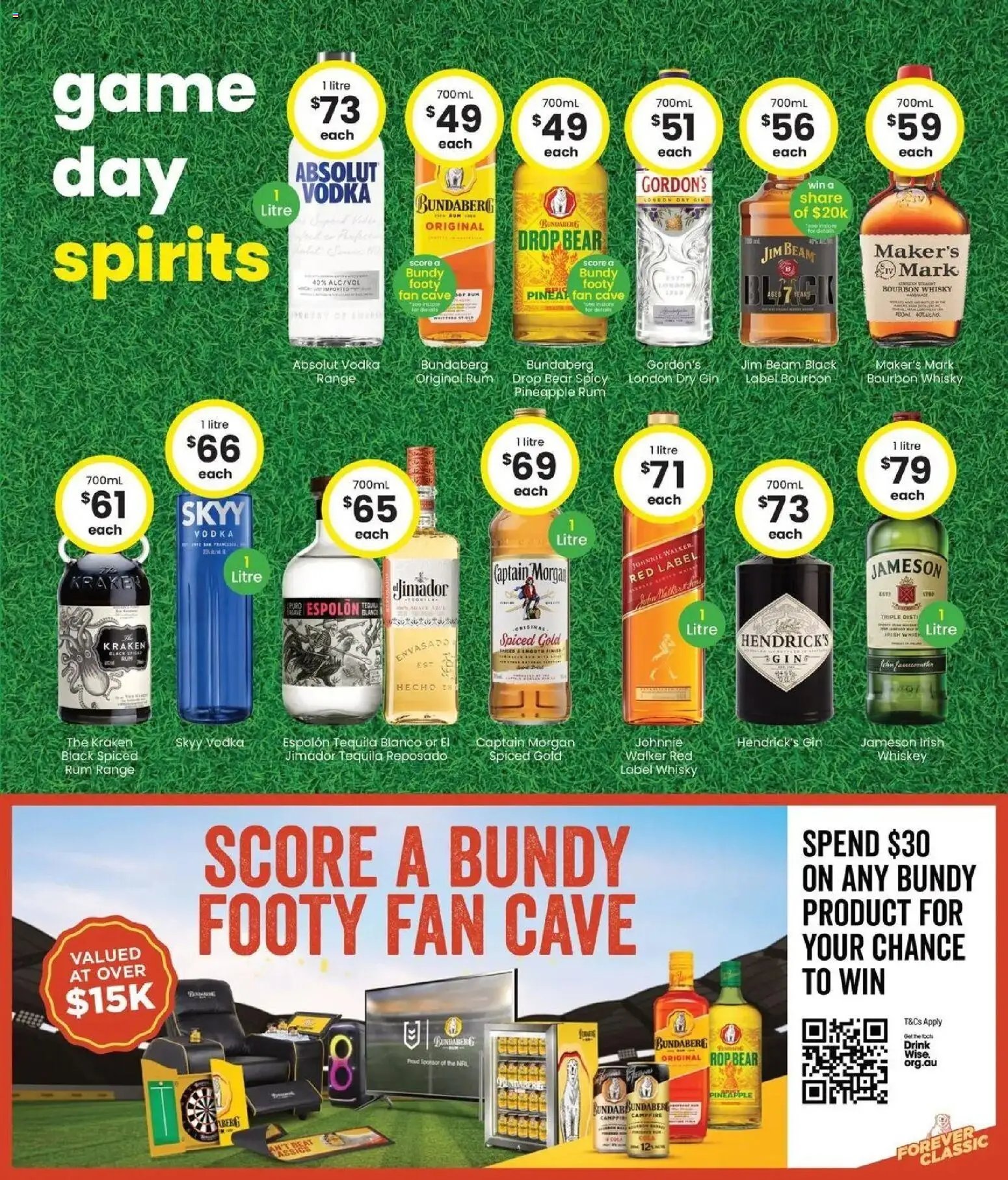 The Bottle-O catalogue from 14/09/2026 Good value booze for good value fans 14/09