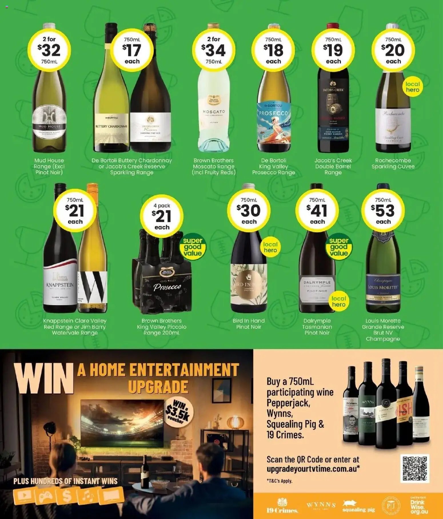 The Bottle-O catalogue from 14/09/2026 Good value booze for good value fans 14/09
