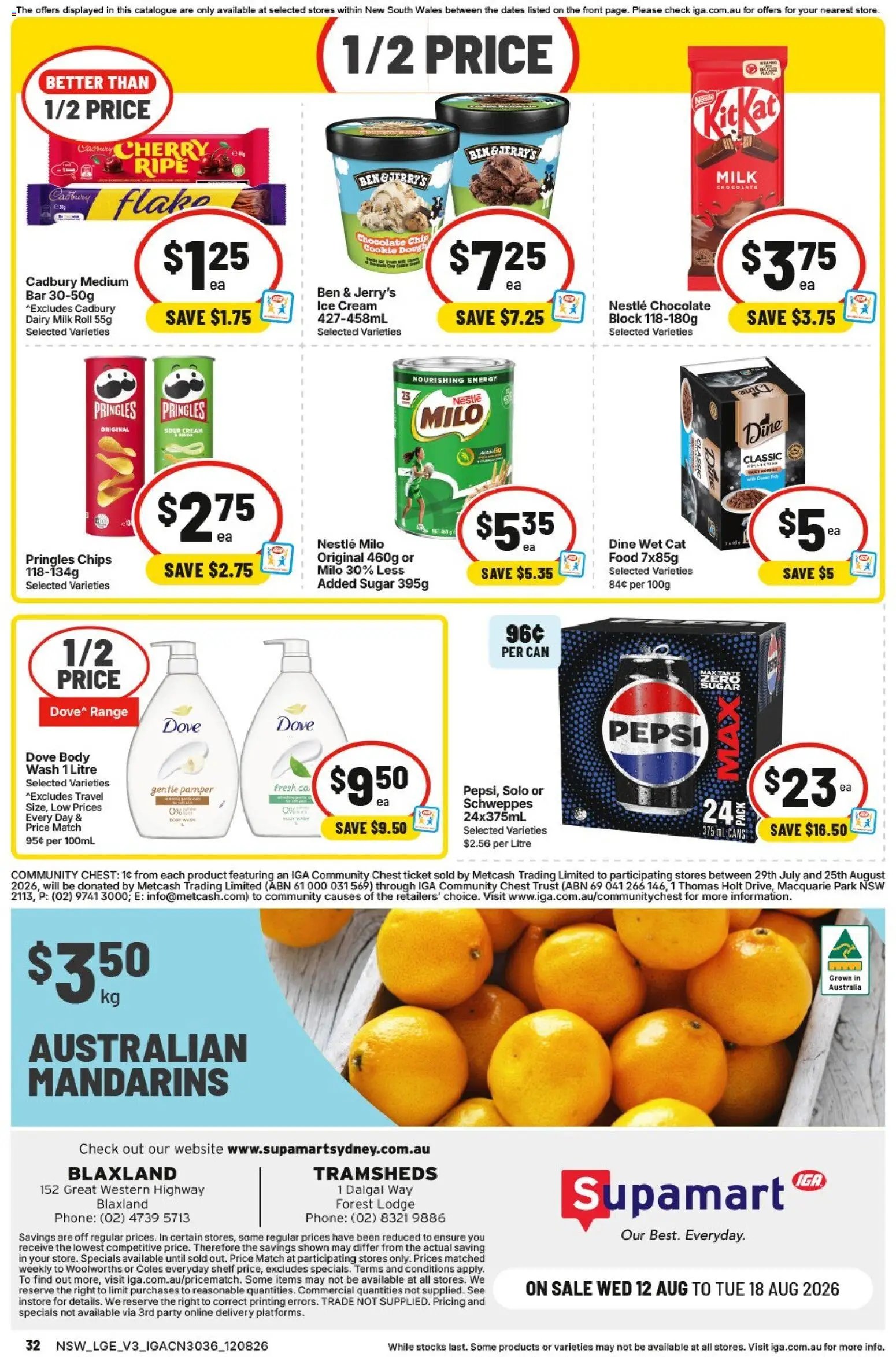 IGA catalogue from 12/08/2026 IGA catalogue Supamart