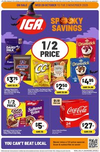 IGA HALLOWEEN catalogue from 28/10/2026 🎃