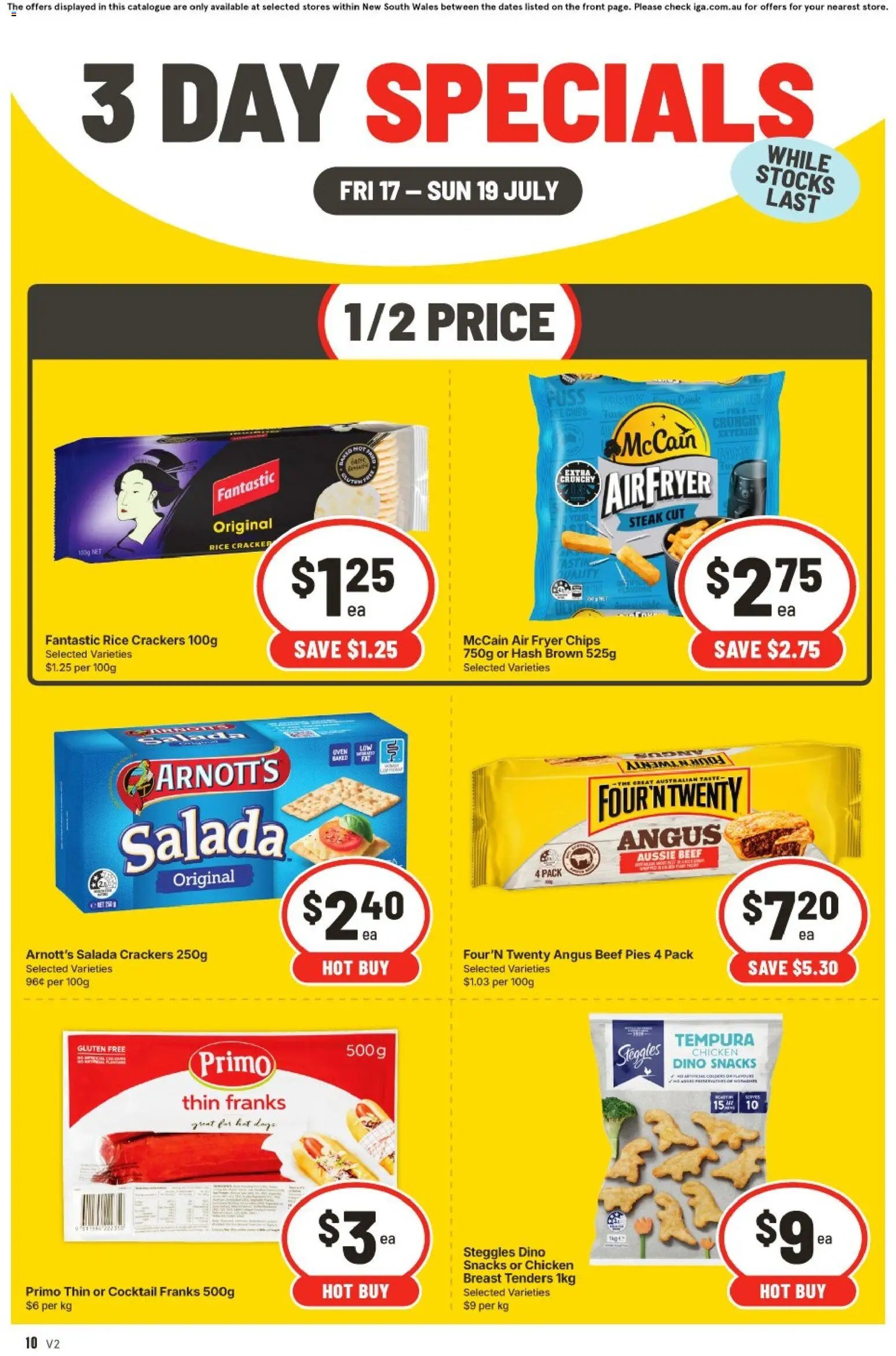 IGA catalogue from 17/07/2026 IGA 3 Day Specials NSW Medium V2
