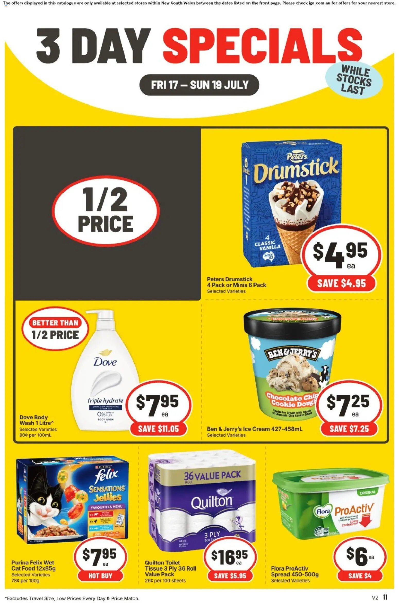 IGA catalogue from 17/07/2026 IGA 3 Day Specials NSW Medium V2