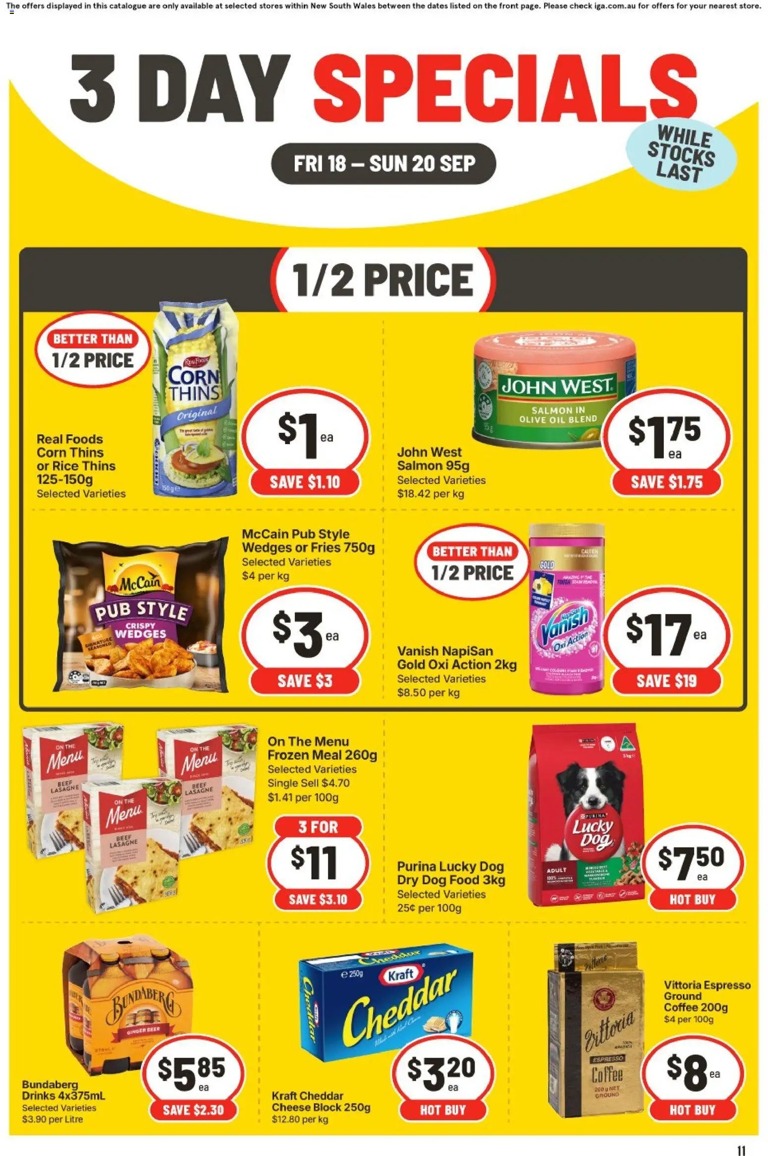 IGA catalogue from 18/09/2026 IGA catalogue Hackett
