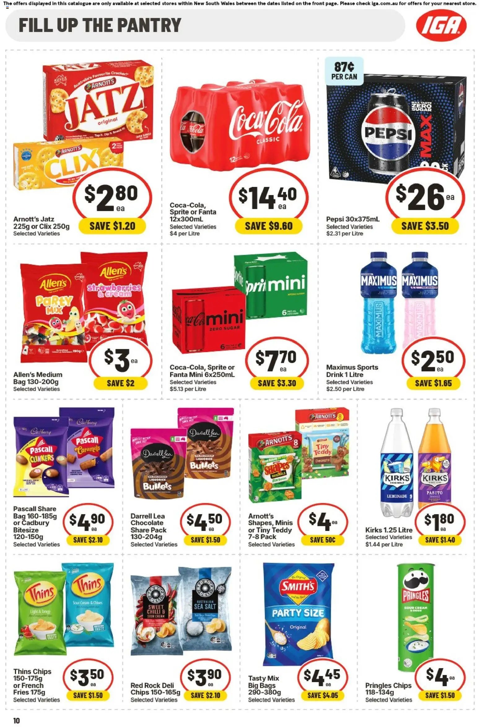 IGA catalogue from 02/09/2026 IGA catalogue Hackett