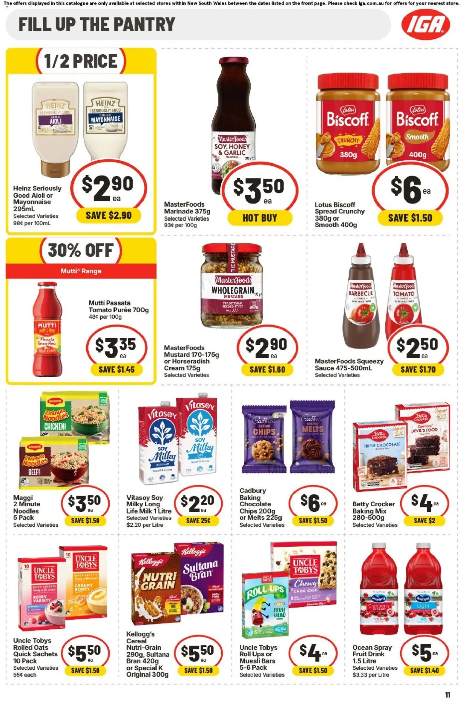 IGA catalogue from 02/09/2026 IGA catalogue Hackett