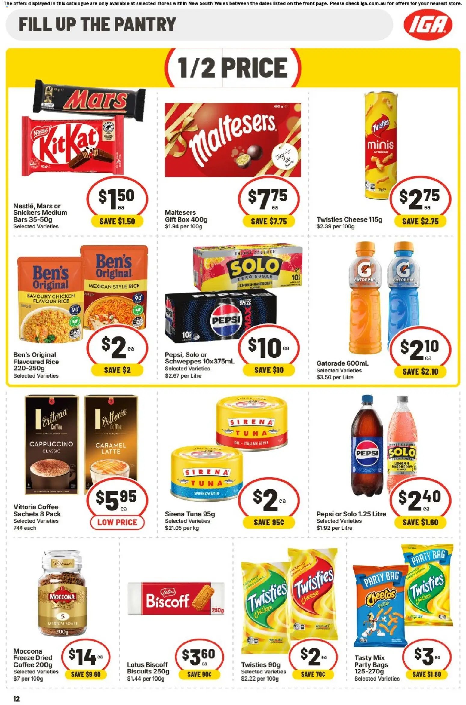 IGA catalogue from 02/09/2026 IGA catalogue Hackett