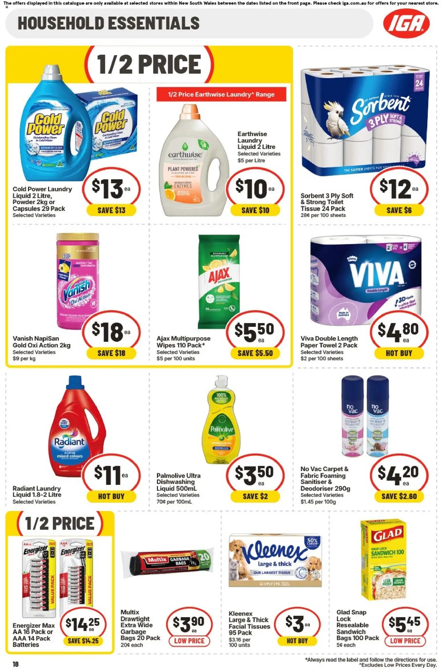 IGA catalogue from 02/09/2026 IGA catalogue Hackett