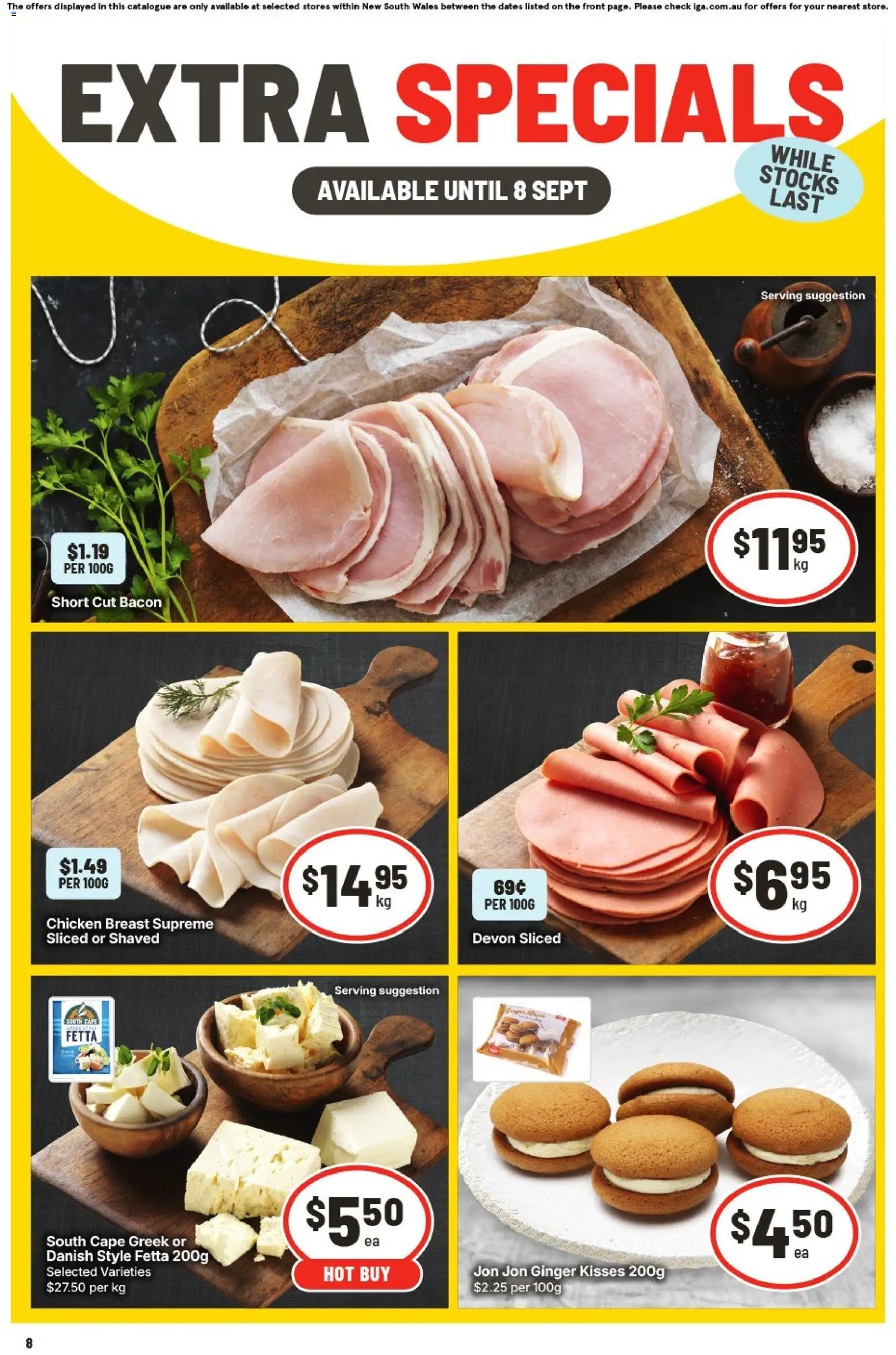 IGA catalogue from 02/09/2026 IGA catalogue Hackett