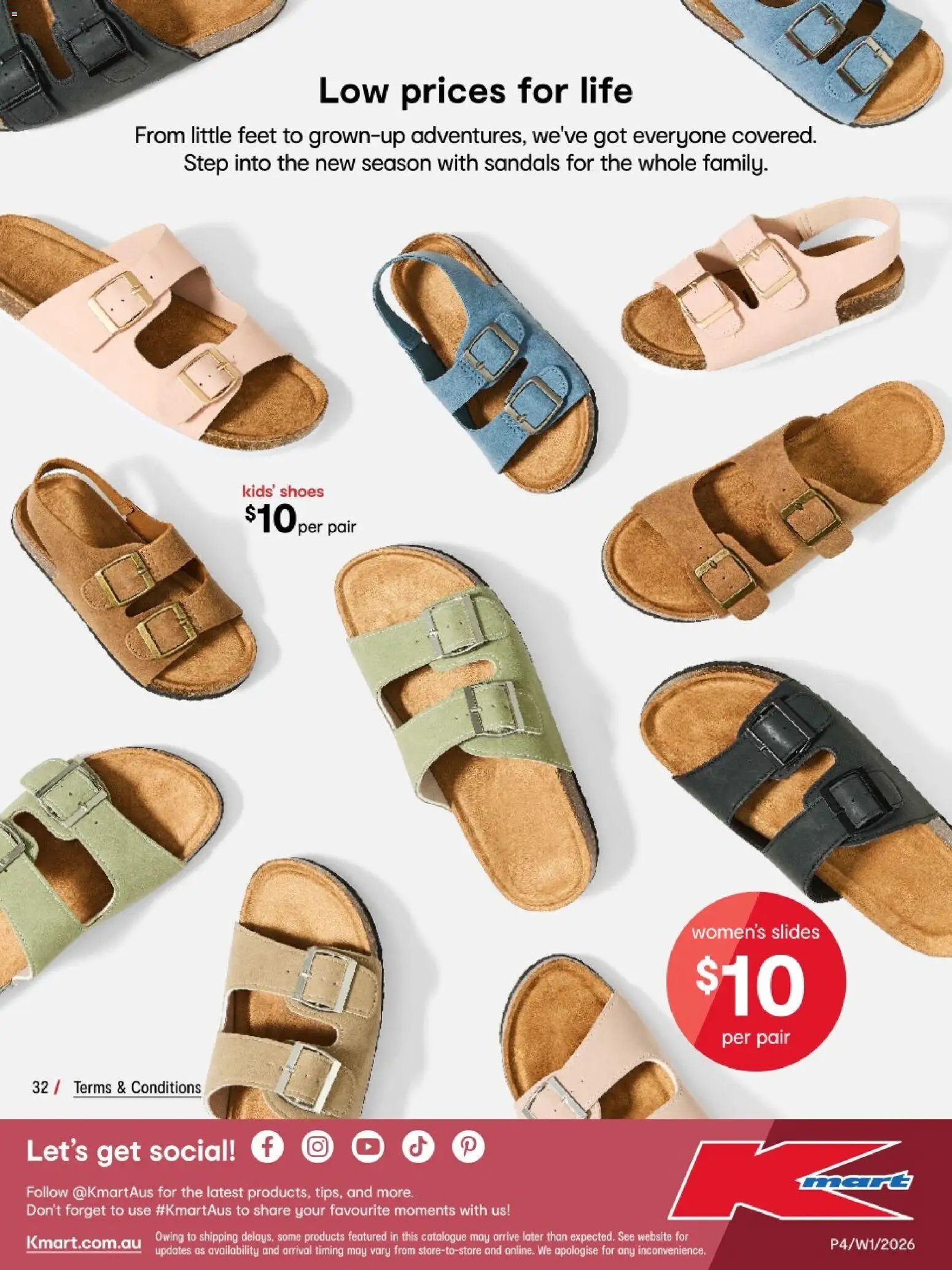 Kmart catalogue from 01/10/2026 Kmart catalogue Low Prices For Life