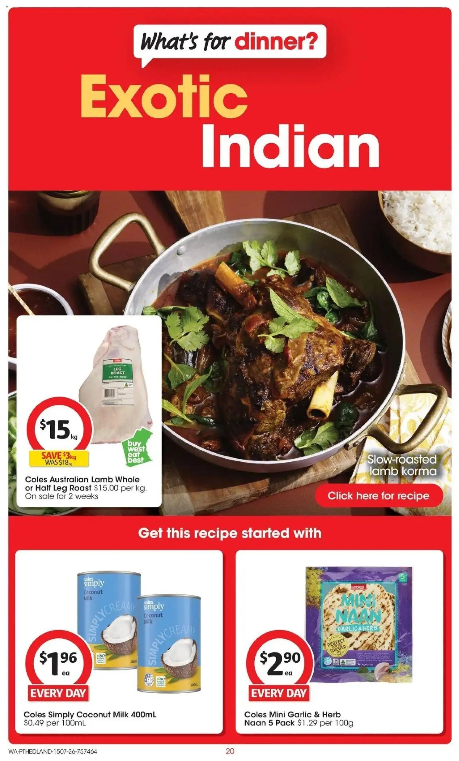 Coles catalogue from 15/07/2026 Coles catalogue PT Hedland