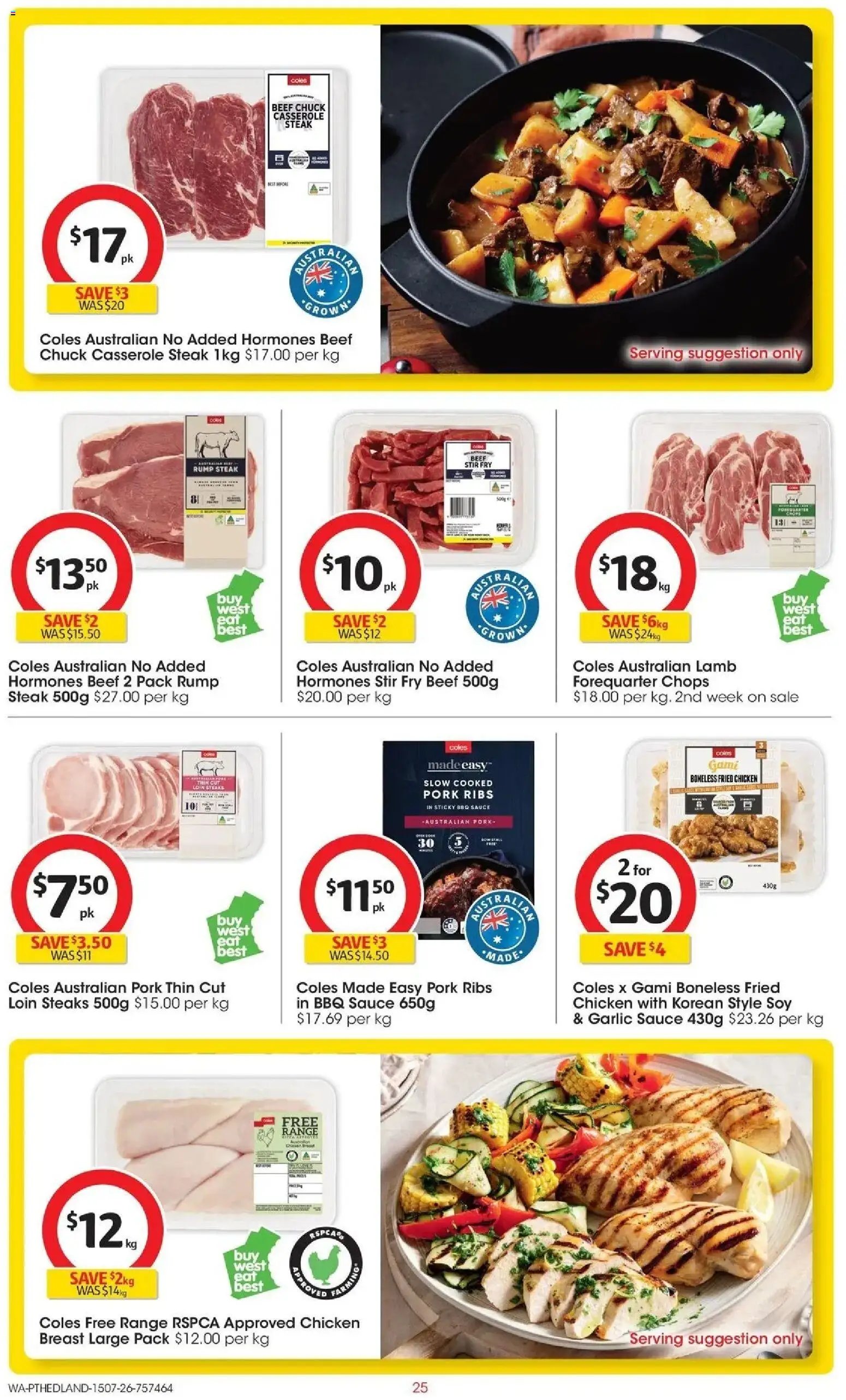 Coles catalogue from 15/07/2026 Coles catalogue PT Hedland