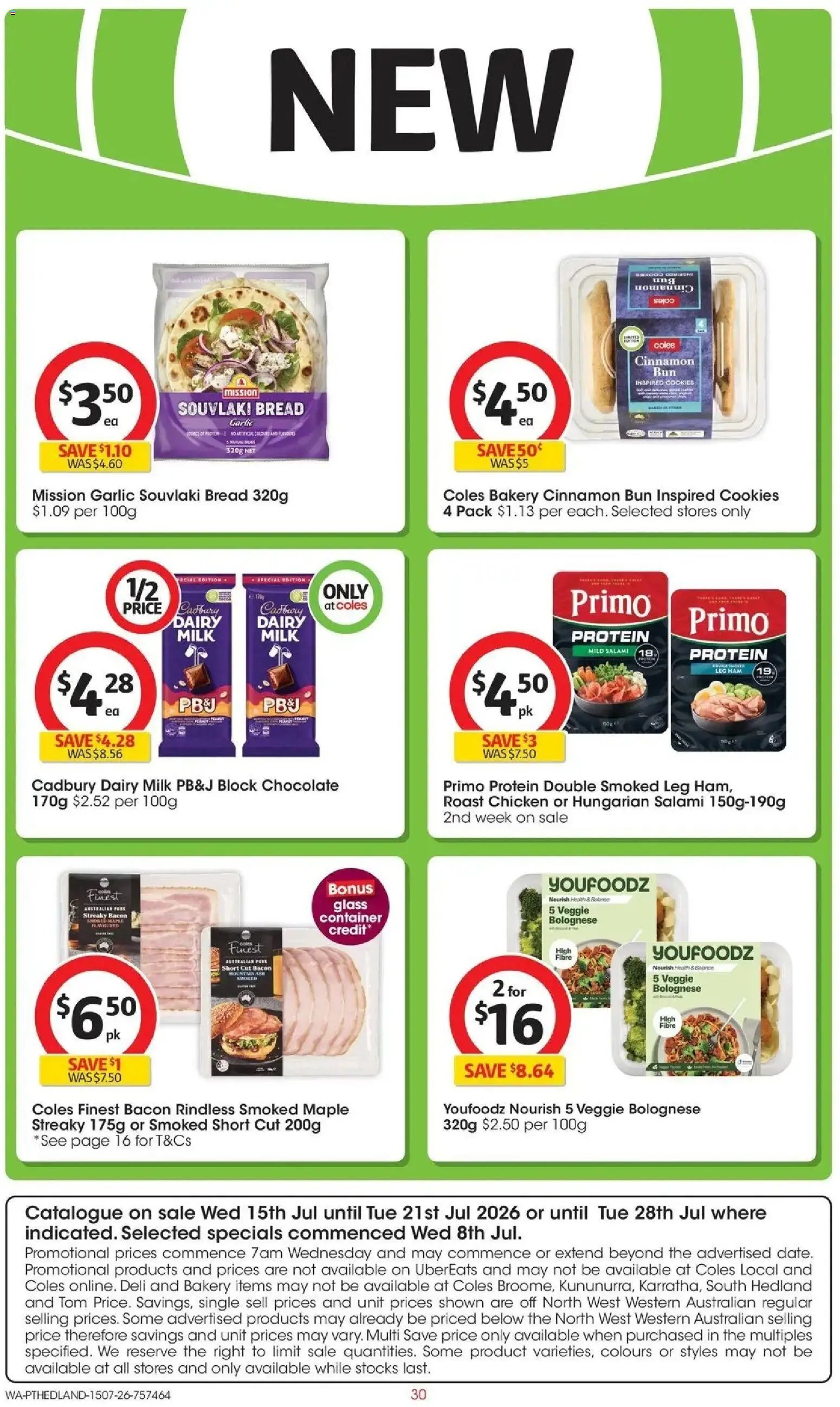Coles catalogue from 15/07/2026 Coles catalogue PT Hedland