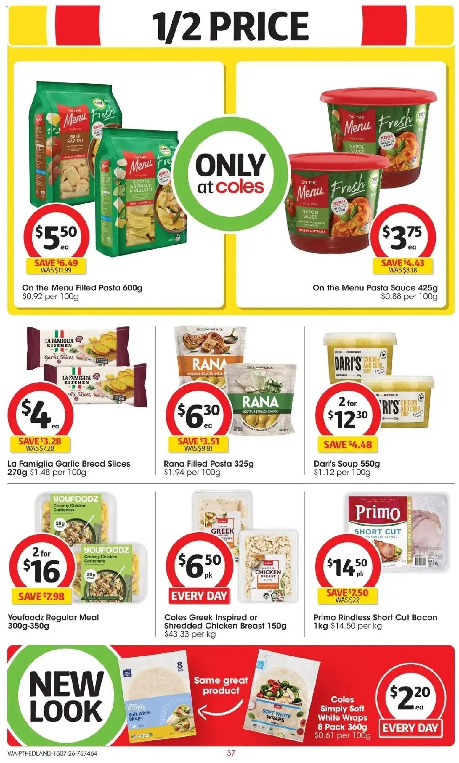 Coles catalogue from 15/07/2026 Coles catalogue PT Hedland