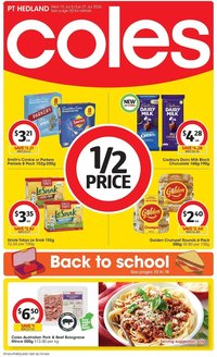 Coles catalogue from 15/07/2026 Coles catalogue PT Hedland
