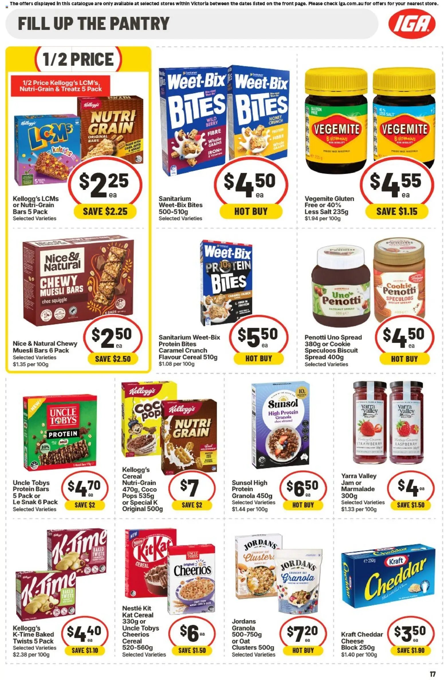 IGA catalogue from 01/07/2026 IGA catalogue