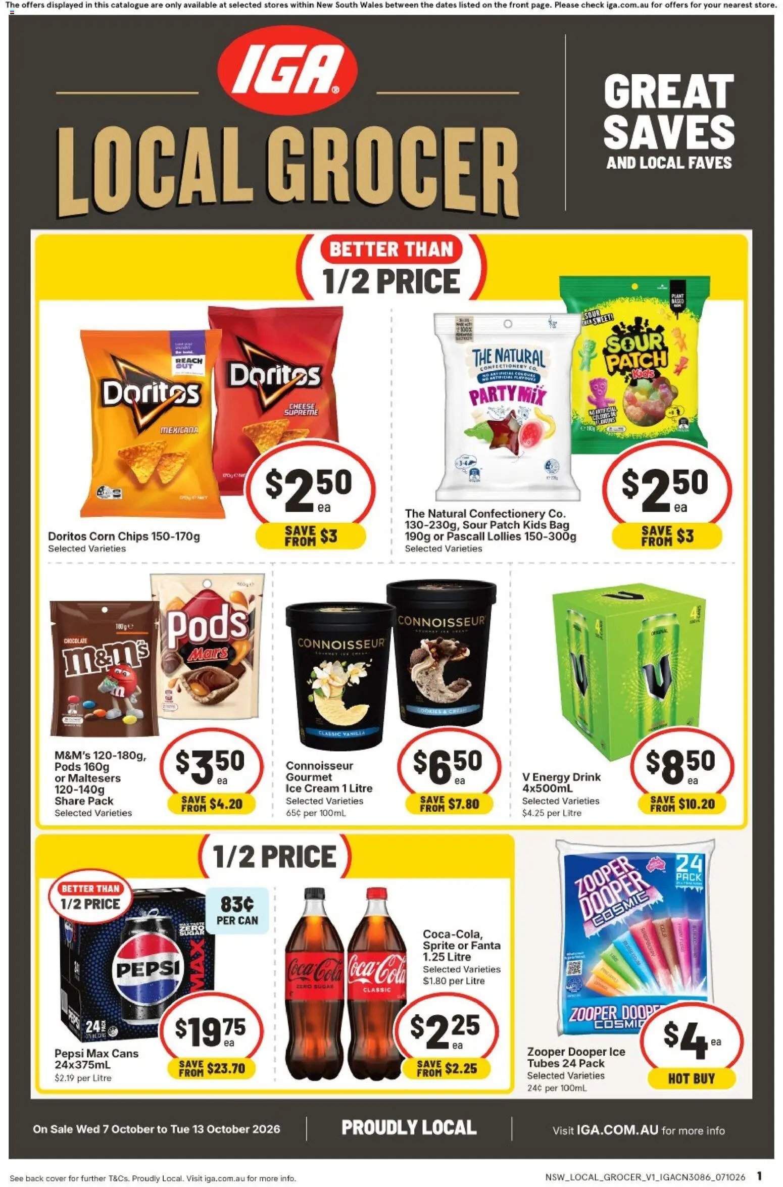IGA catalogue from 07/10/2026 IGA Local Grocer NSW