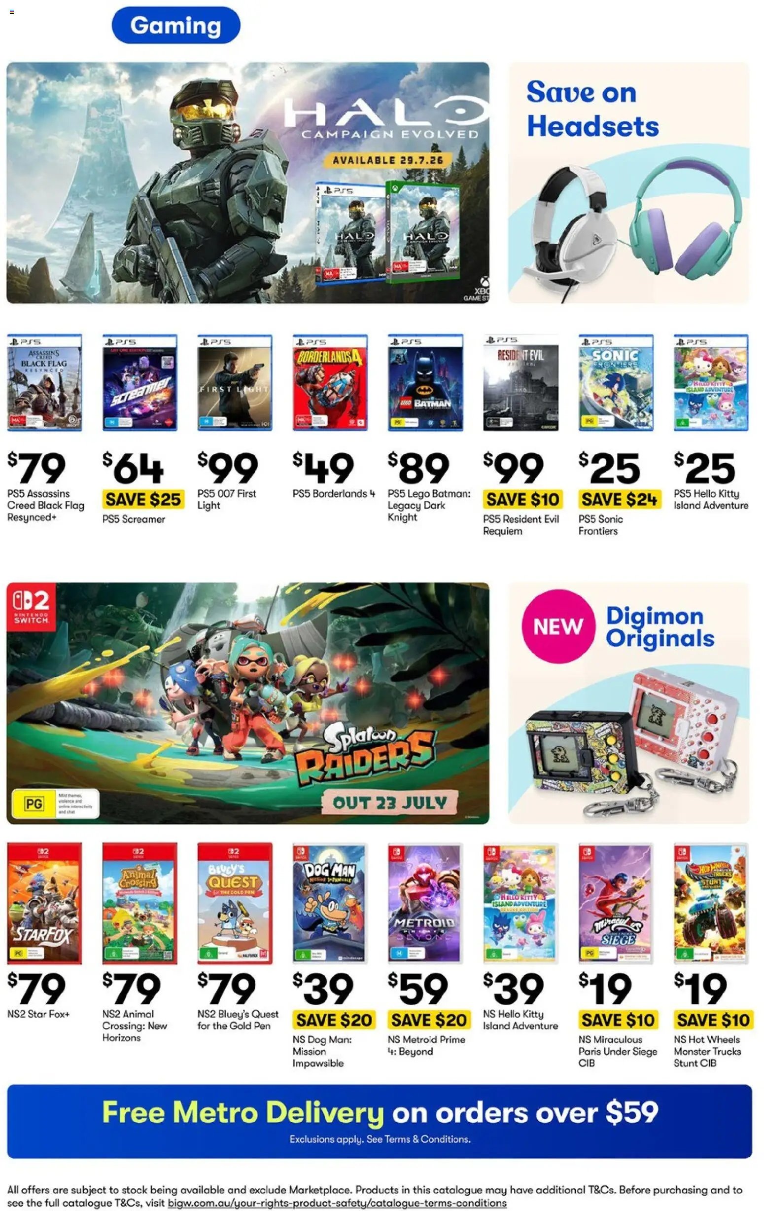 Big W catalogue from 23/07/2026 Big W Must Have Deals