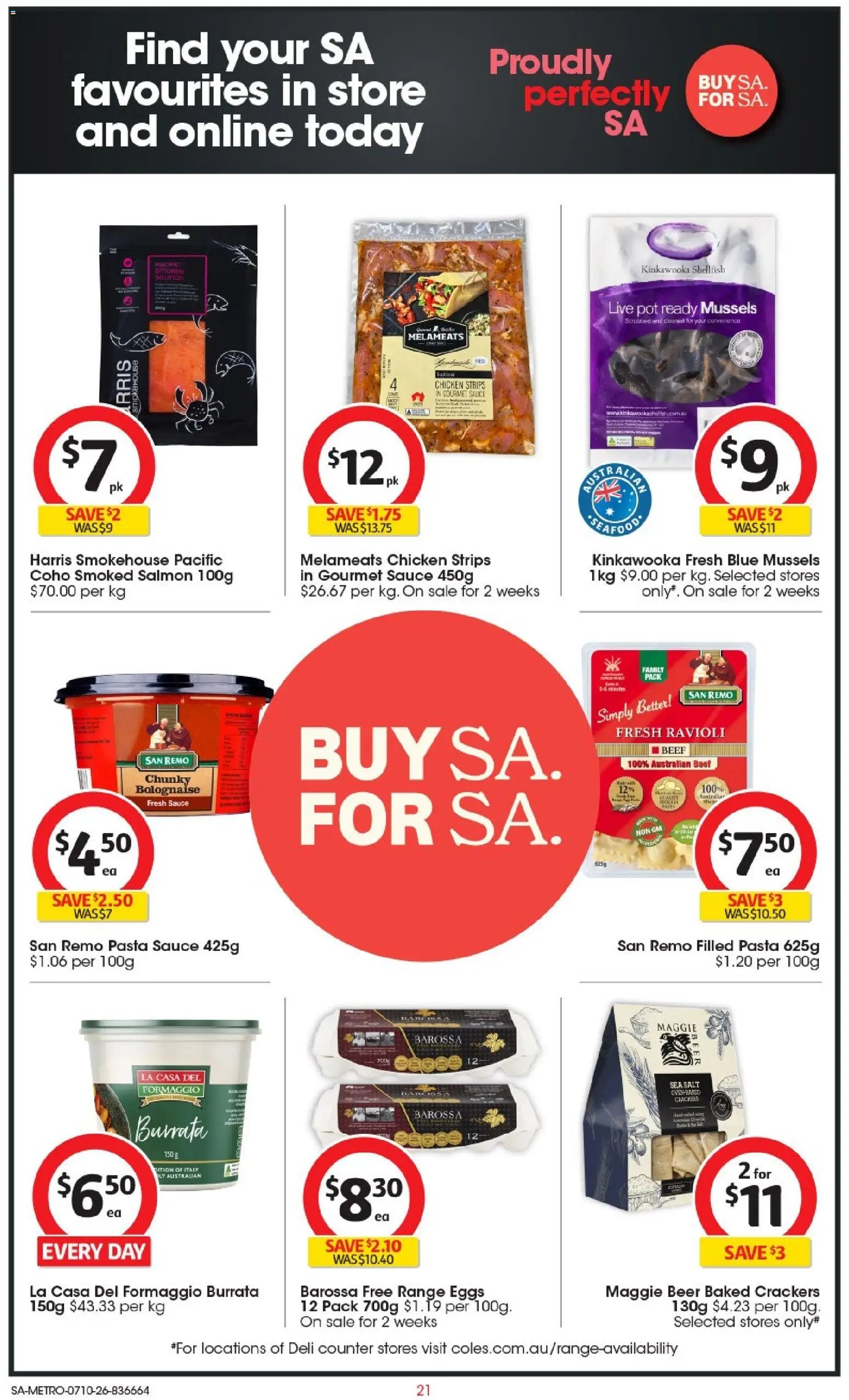 Coles catalogue from 07/10/2026 Coles catalogue SA