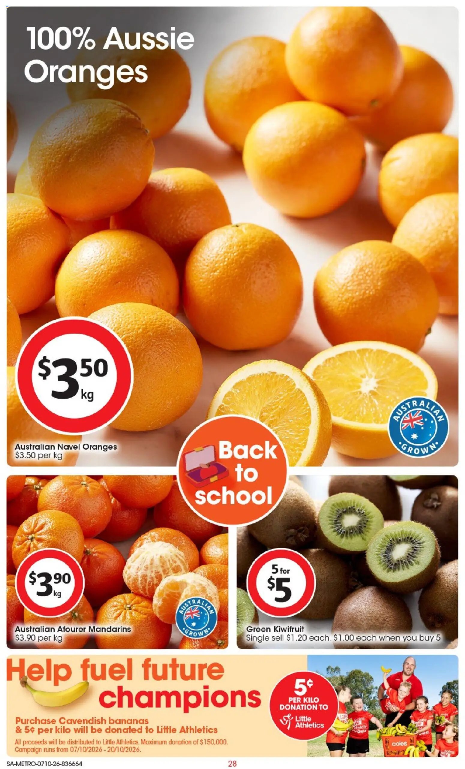 Coles catalogue from 07/10/2026 Coles catalogue SA