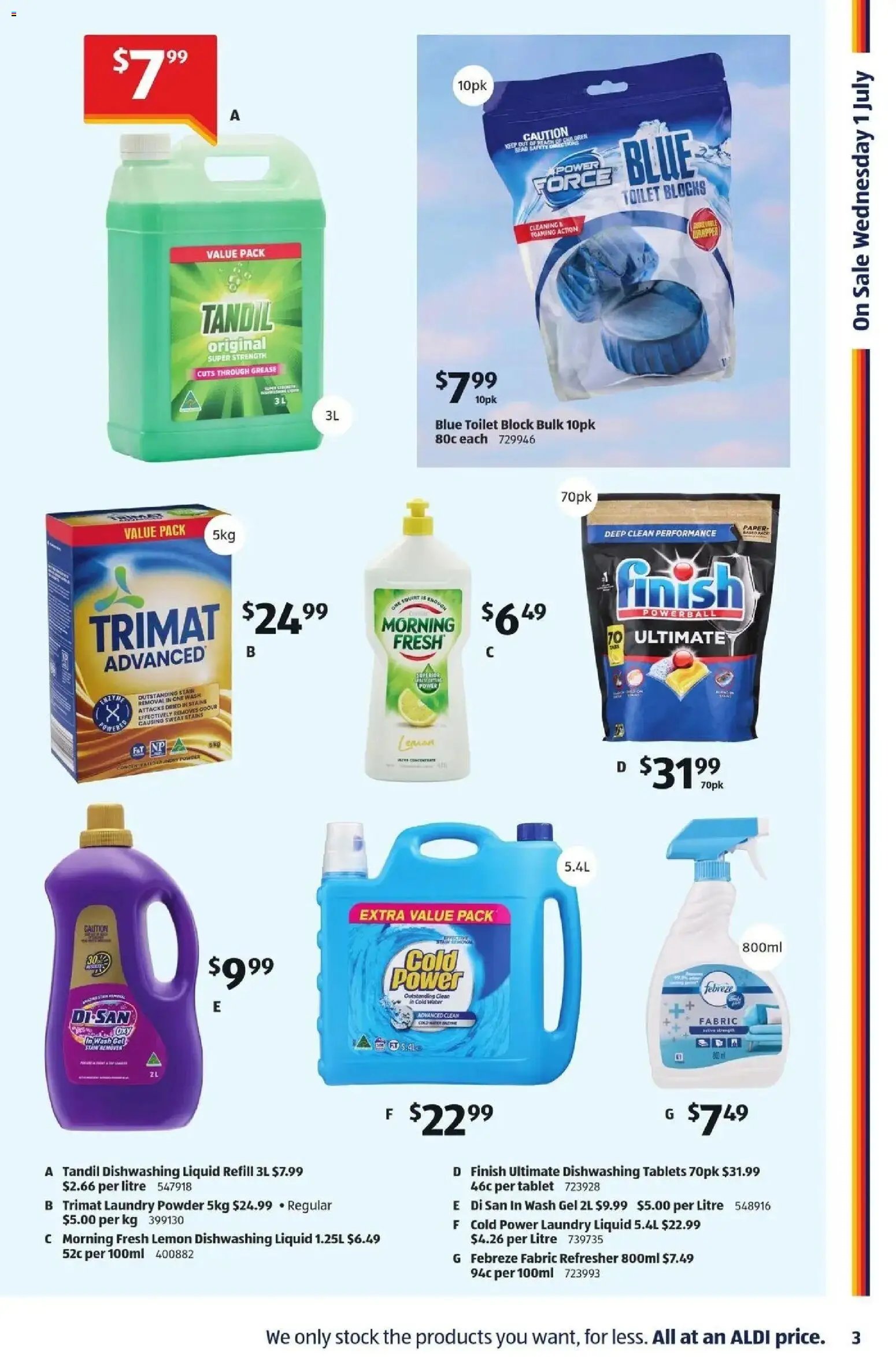 Aldi catalogue from 01/07/2026 Aldi - Special Buys SA