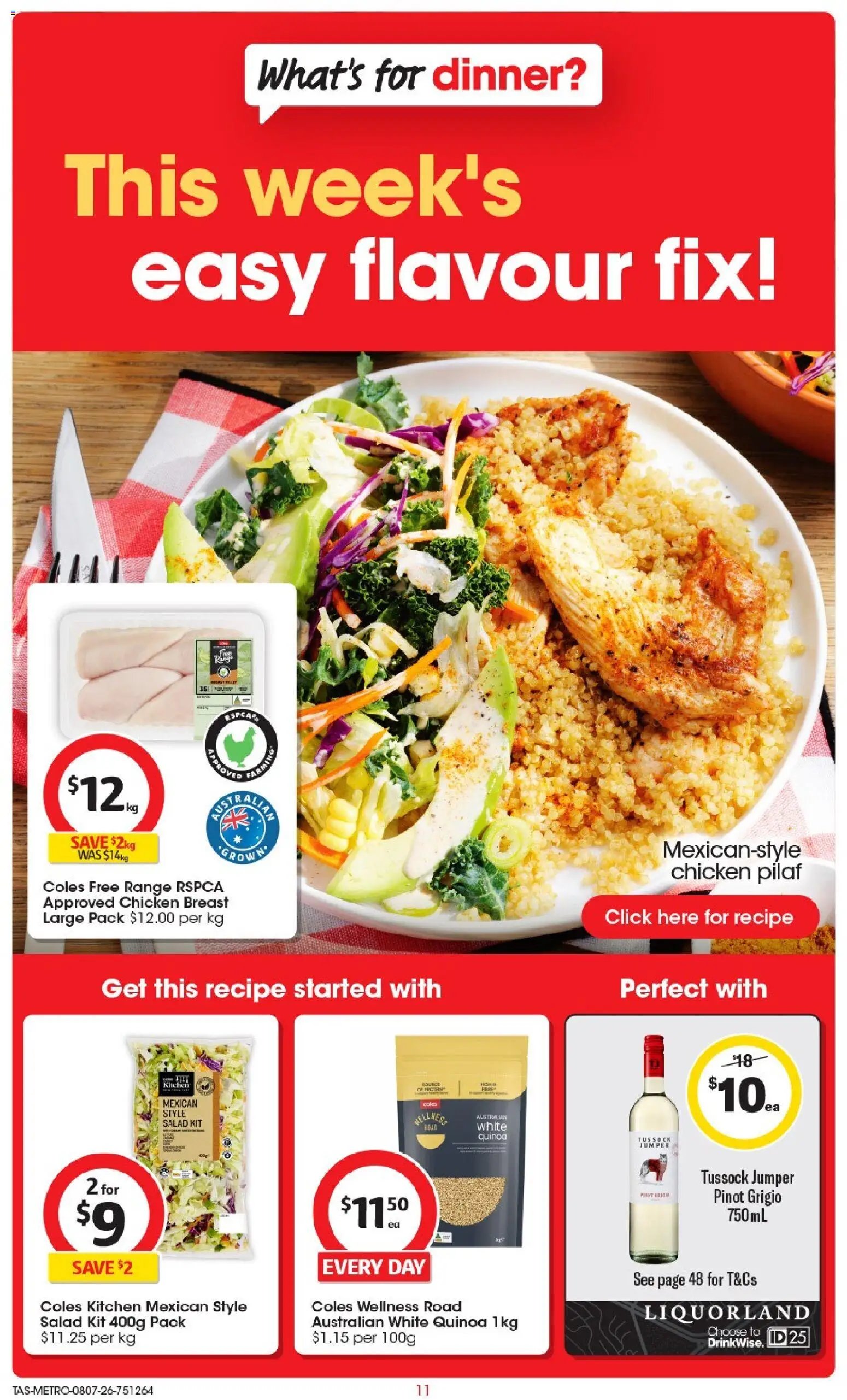 Coles catalogue from 08/07/2026 Coles catalogue TAS