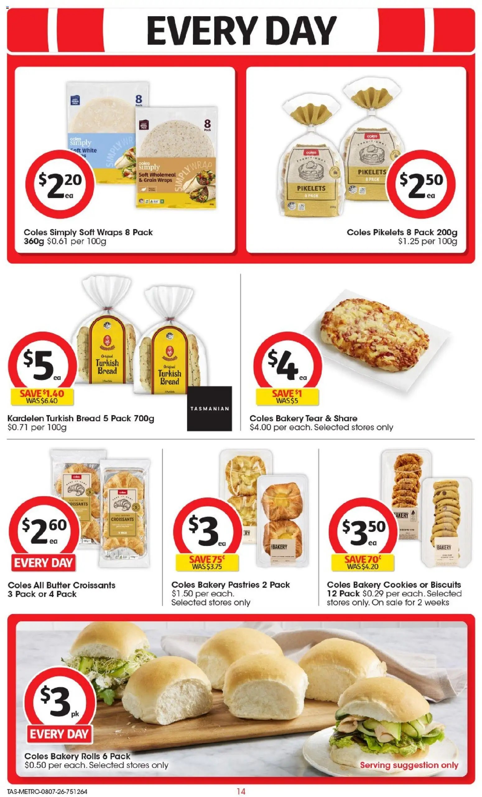 Coles catalogue from 08/07/2026 Coles catalogue TAS