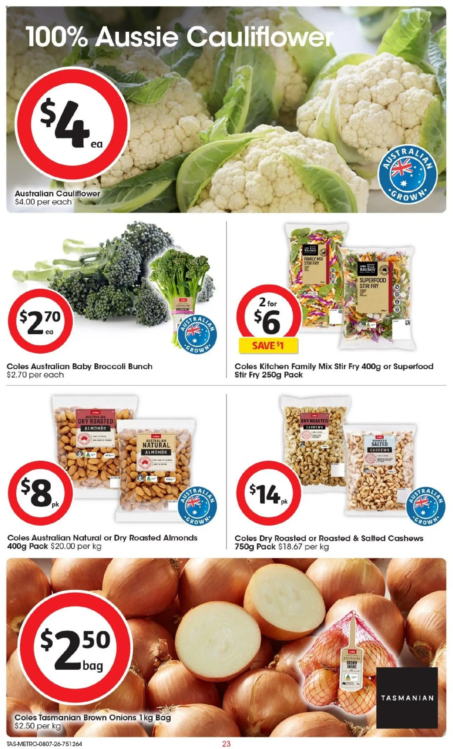 Coles catalogue from 08/07/2026 Coles catalogue TAS