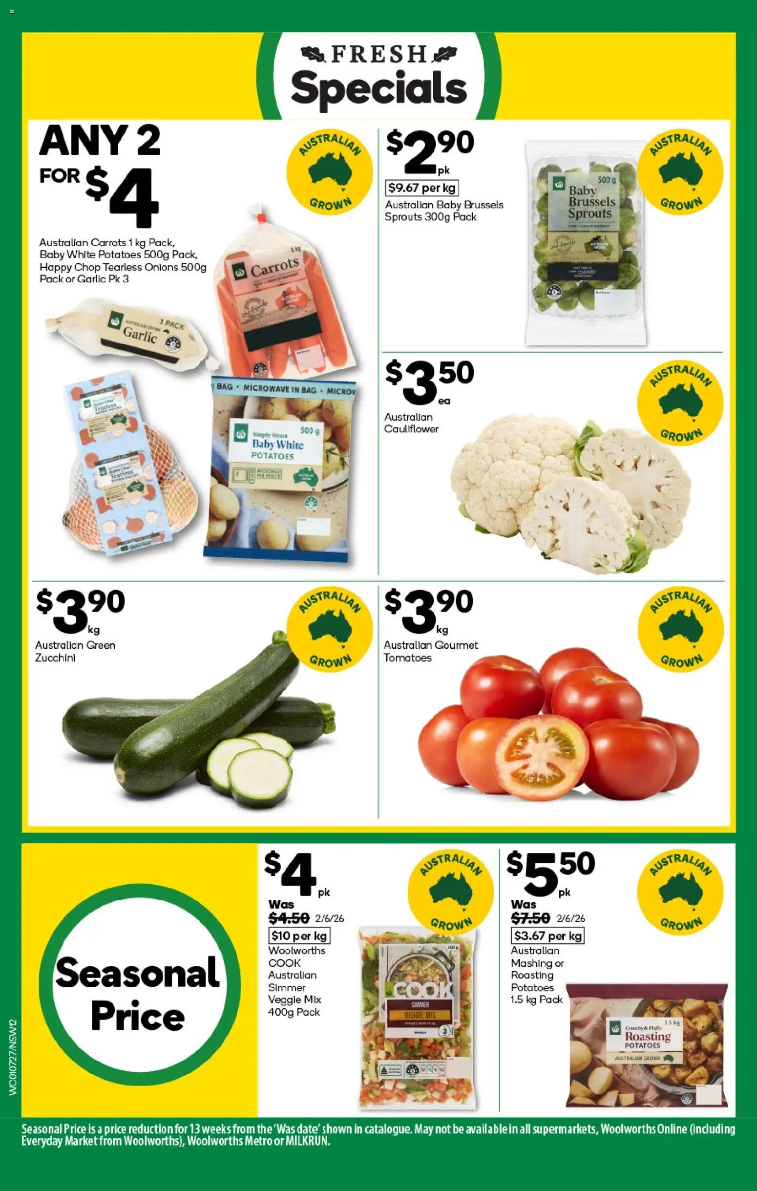 Woolworths catalogue from 01/07/2026 Woolworths catalogue NSW