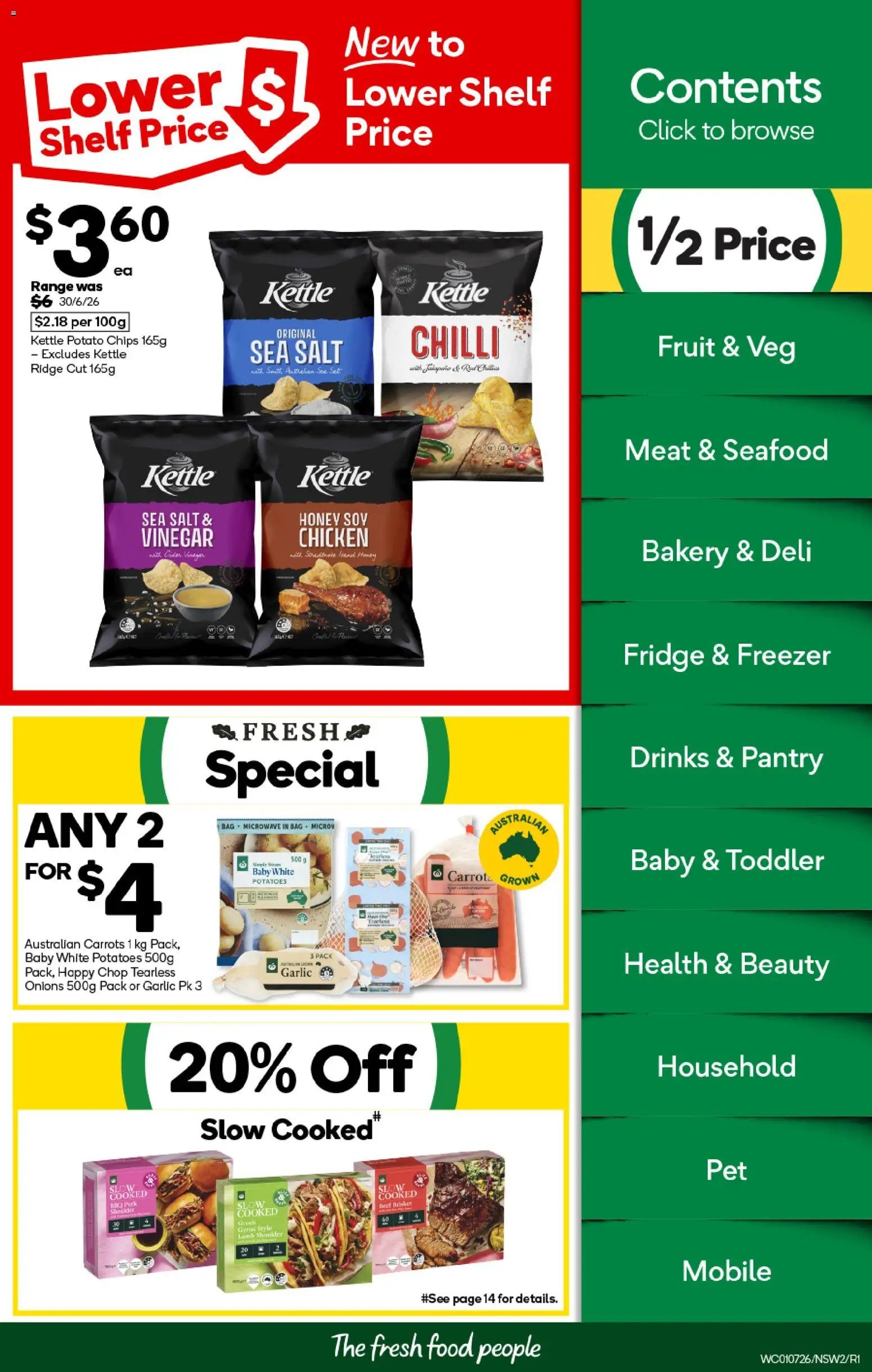 Woolworths catalogue from 01/07/2026 Woolworths catalogue NSW