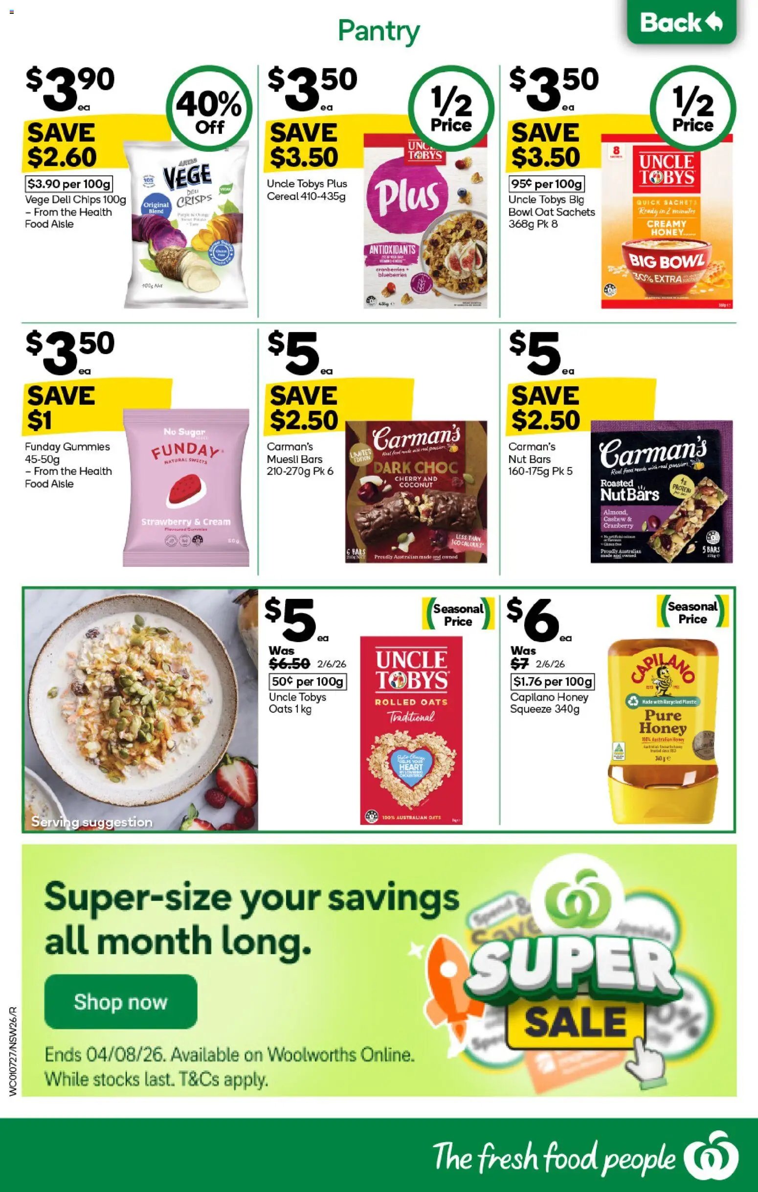 Woolworths catalogue from 01/07/2026 Woolworths catalogue NSW