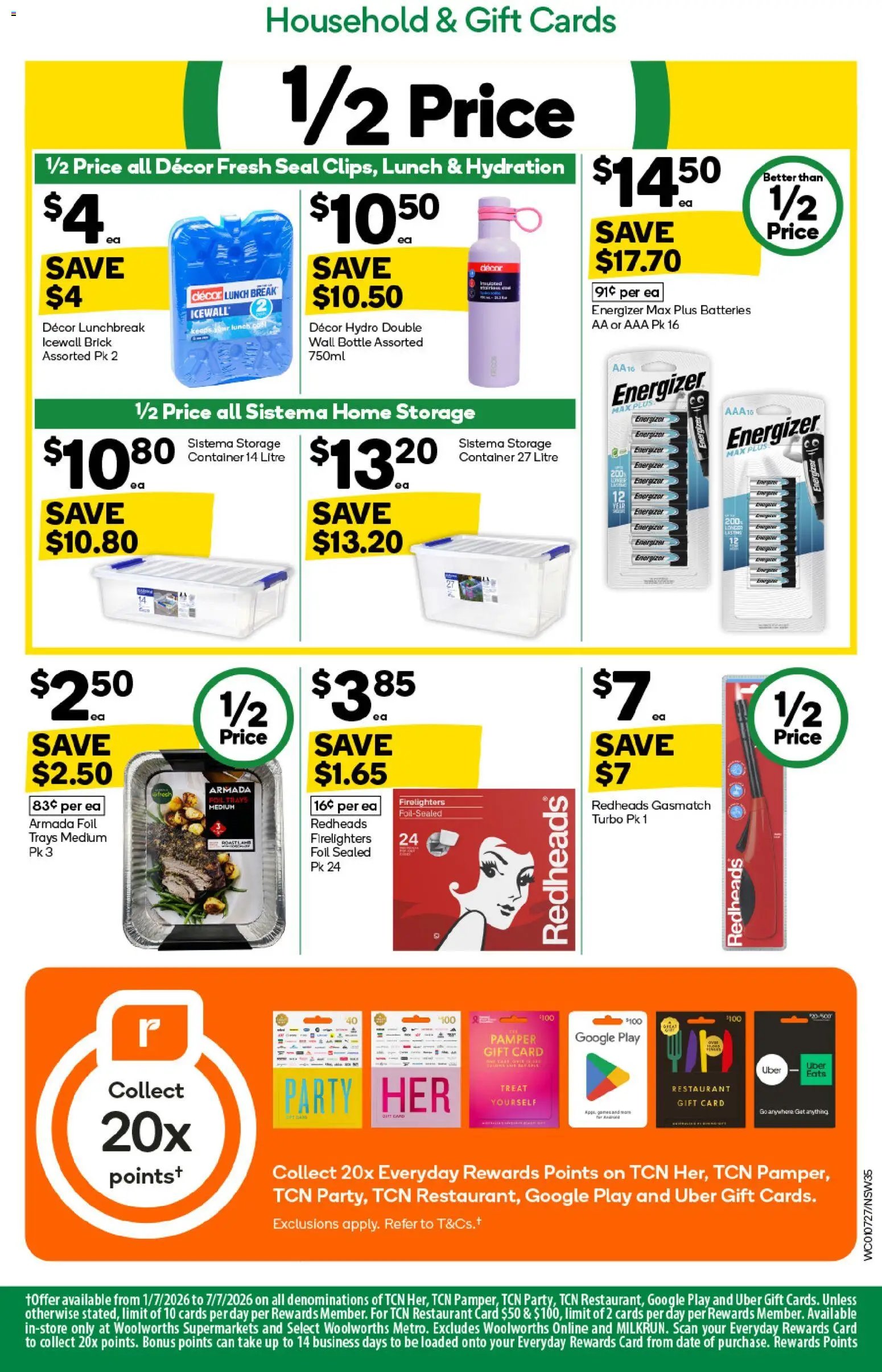 Woolworths catalogue from 01/07/2026 Woolworths catalogue NSW
