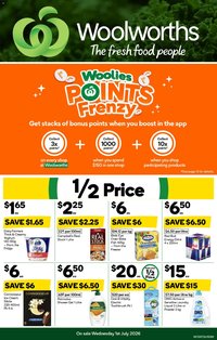 Woolworths catalogue from 01/07/2026 Woolworths catalogue NSW